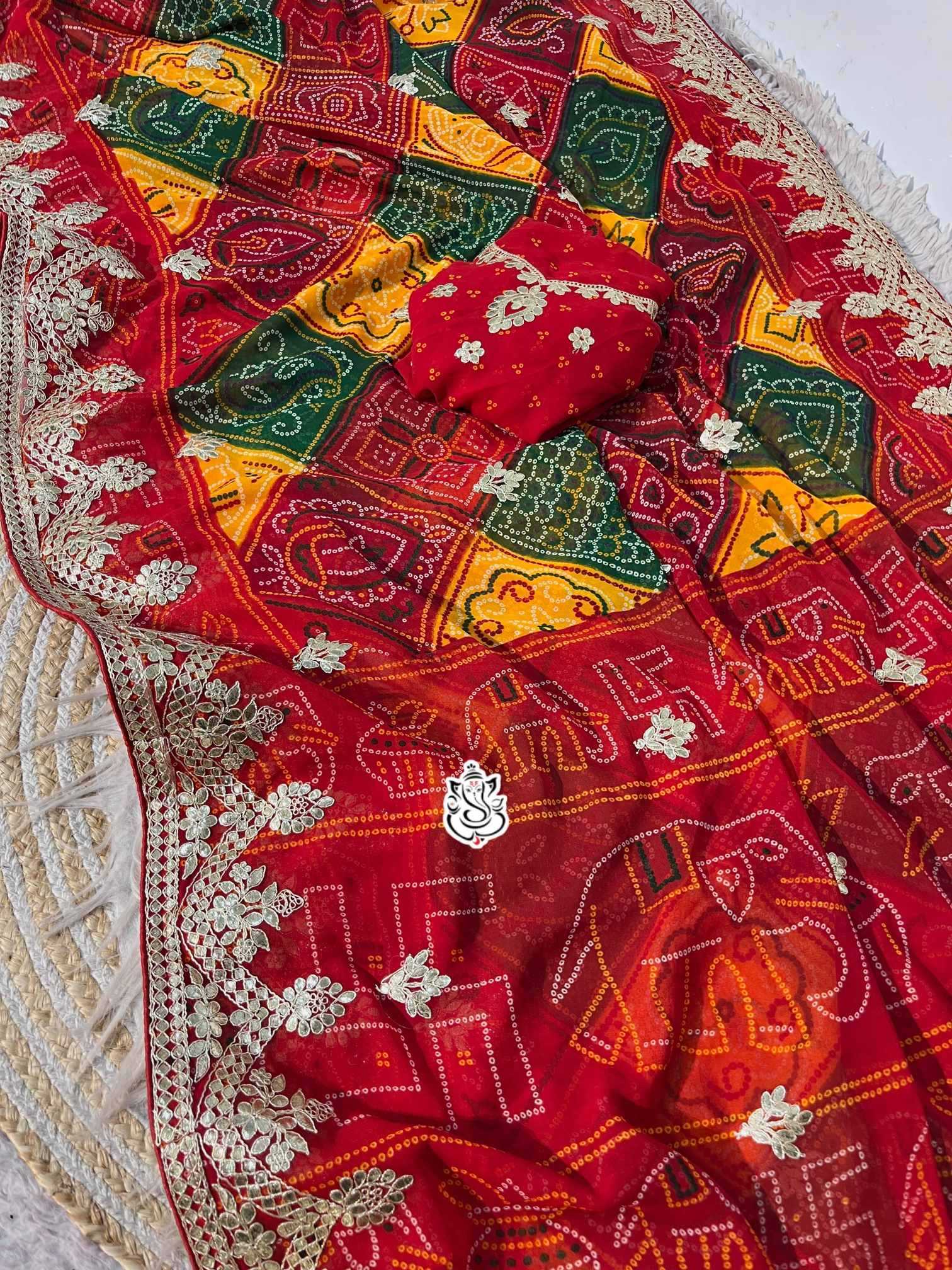 Georgette Designer Saree