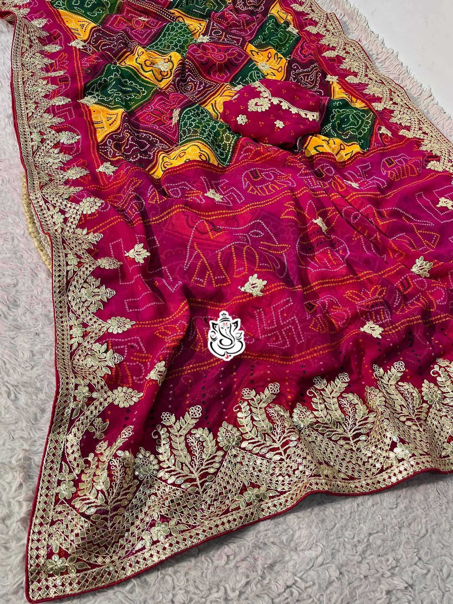 Georgette Designer Saree