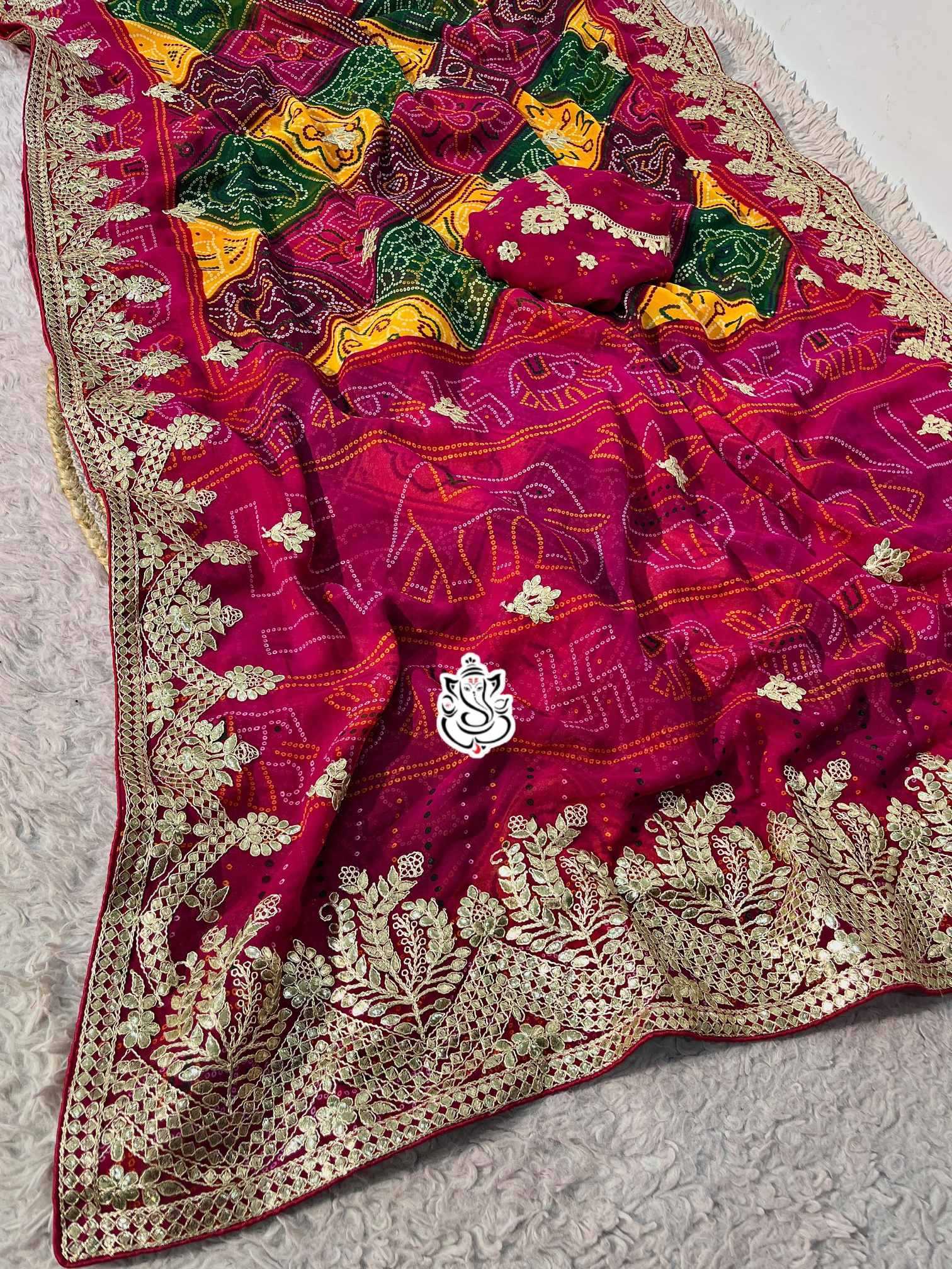 Georgette Designer Saree