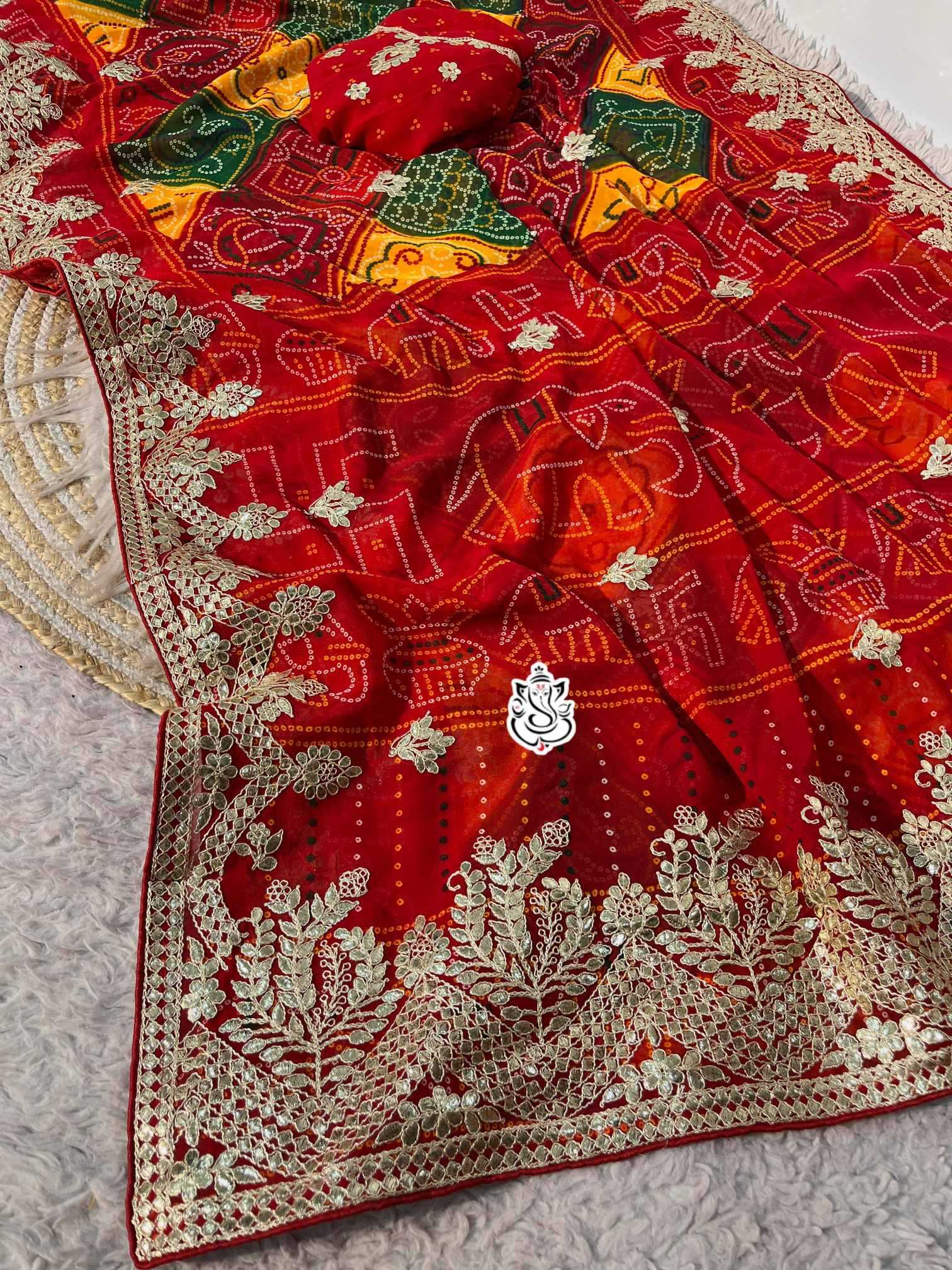 Georgette Designer Saree