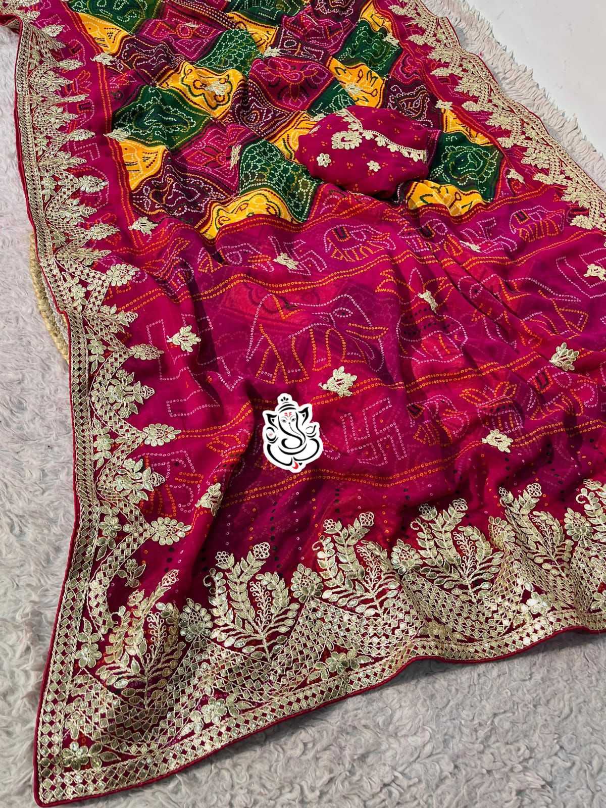 Georgette Designer Saree