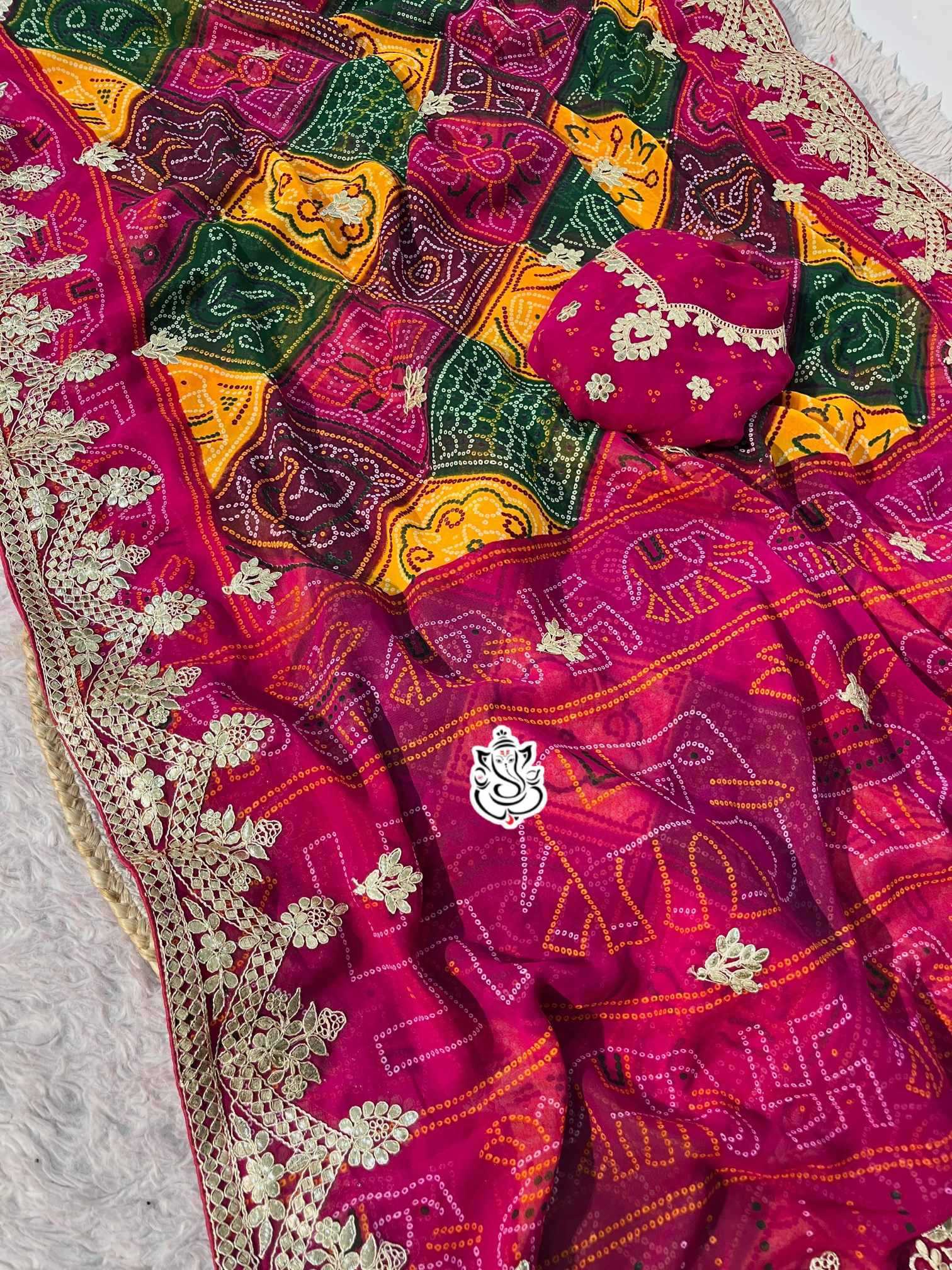 Georgette Designer Saree