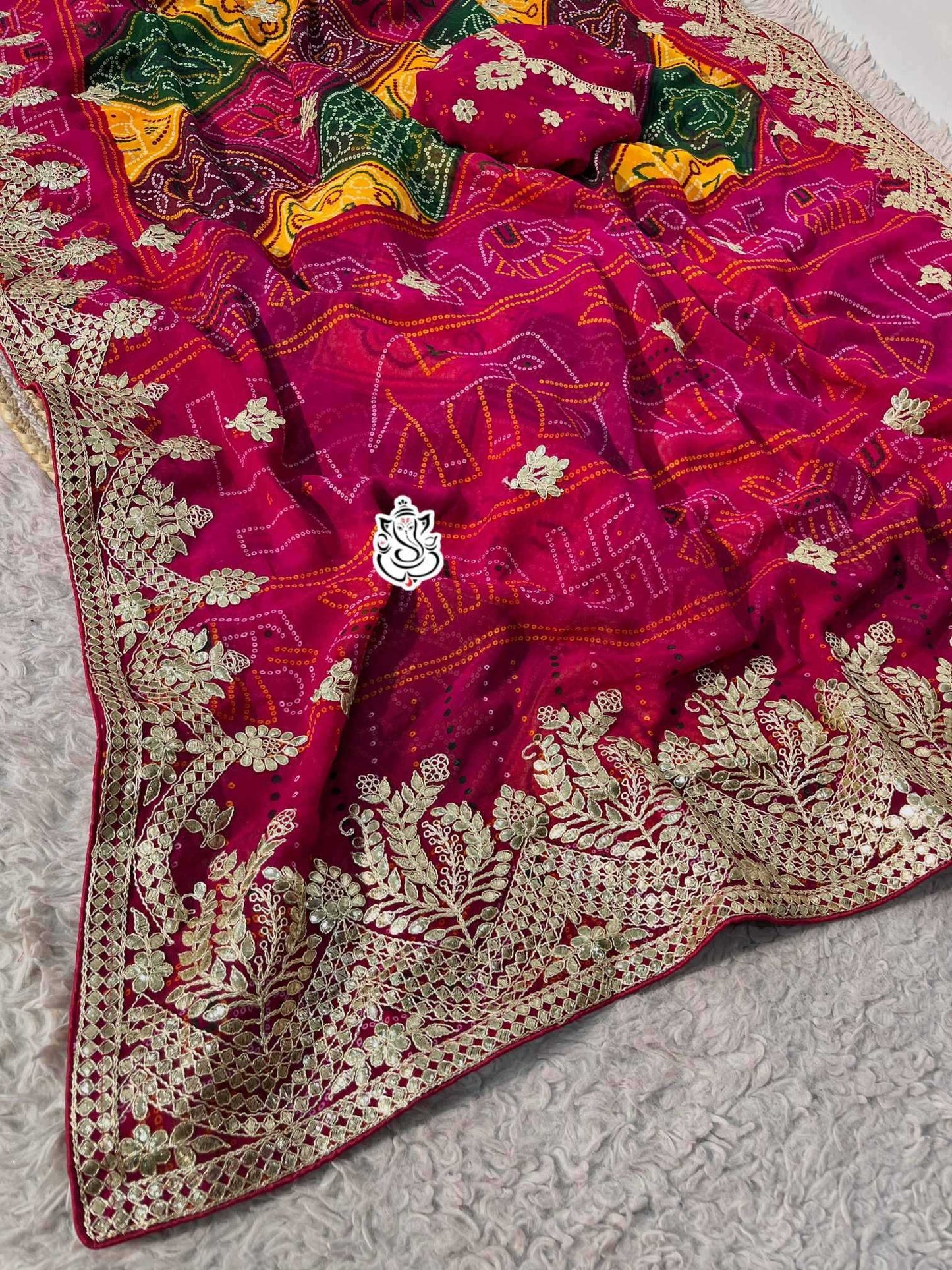Georgette Designer Saree