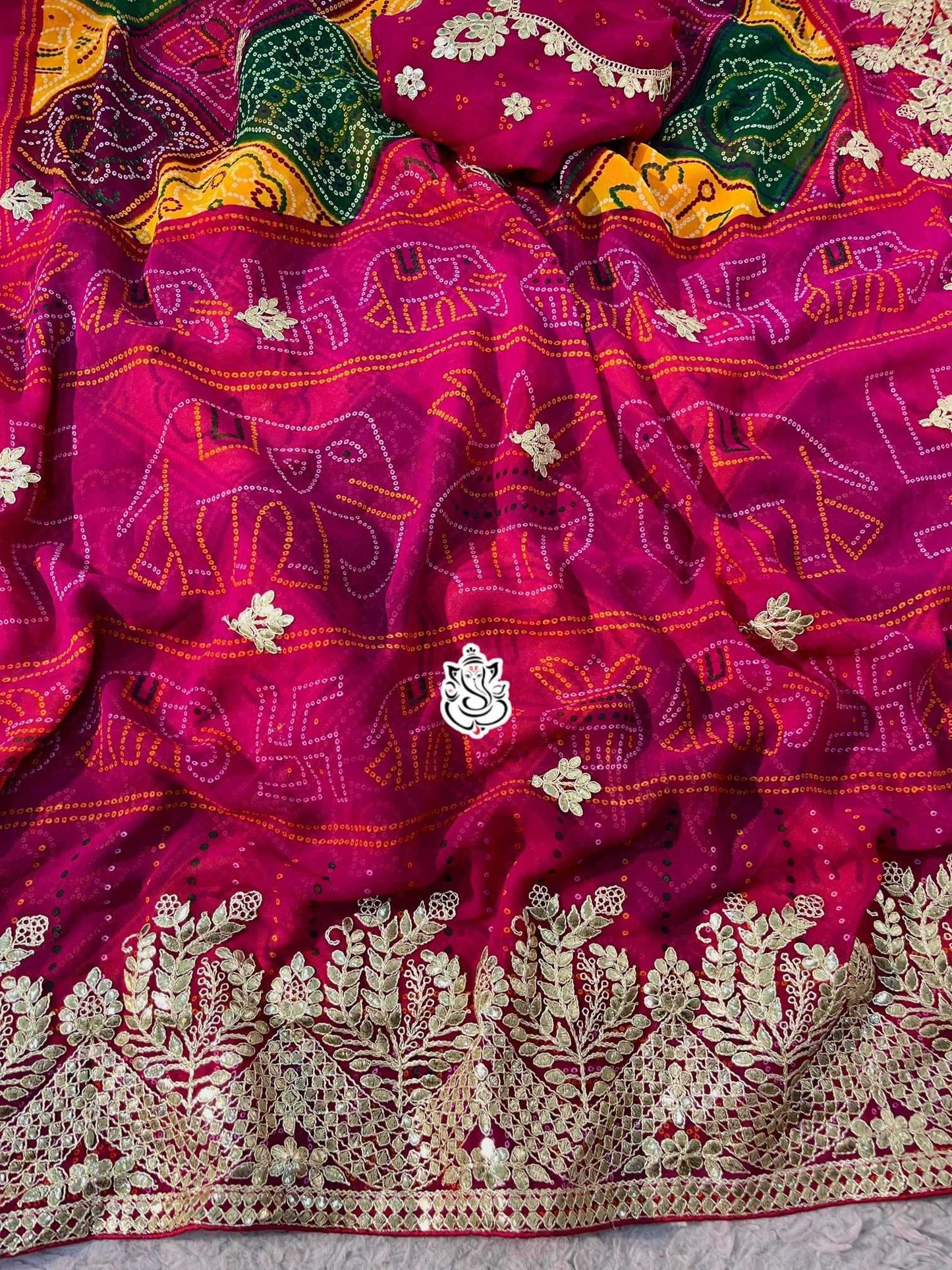Georgette Designer Saree