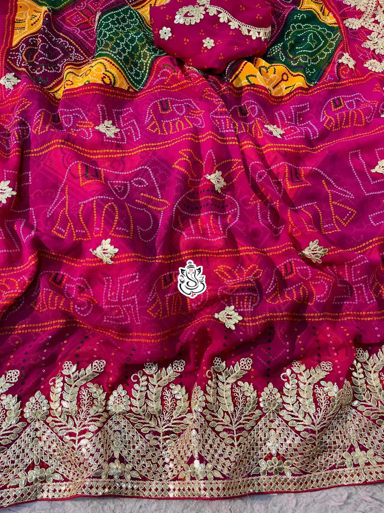 Georgette Designer Saree