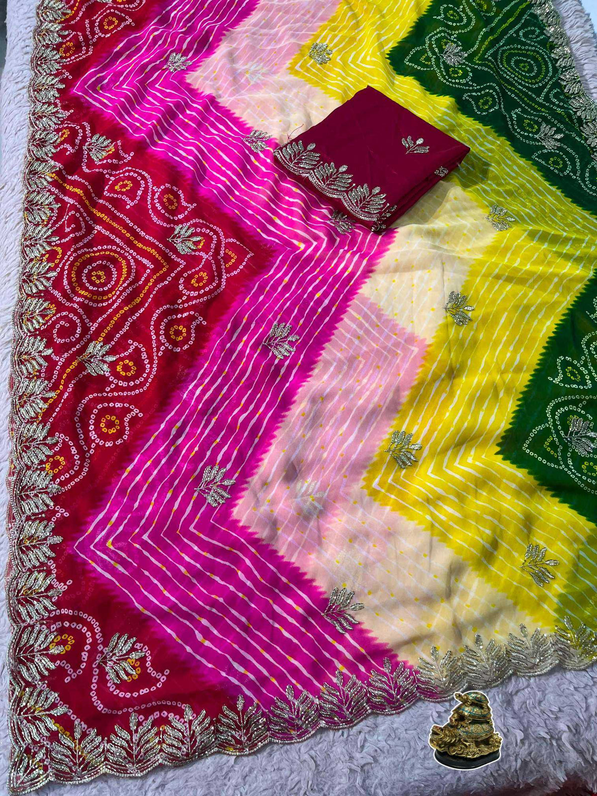 Akshaya Fancy Sequence Saree