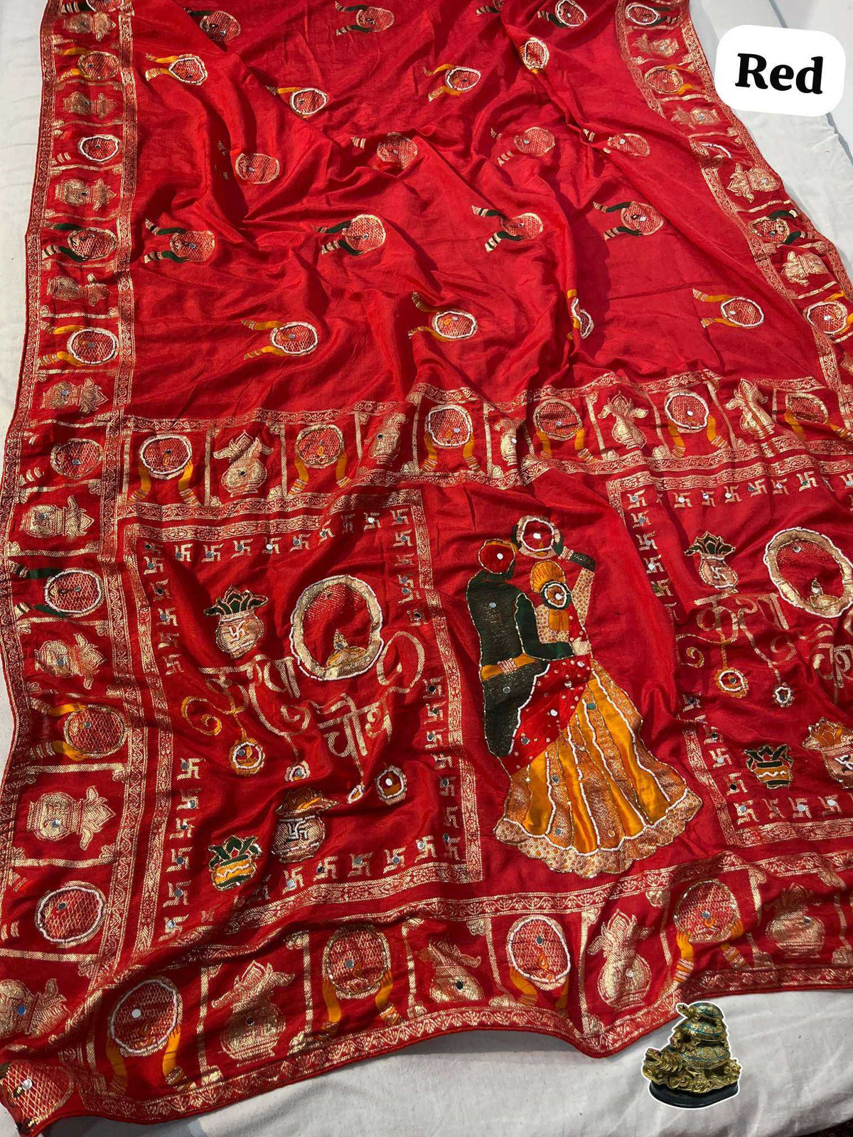 Aloka Viscose Hand Work Saree