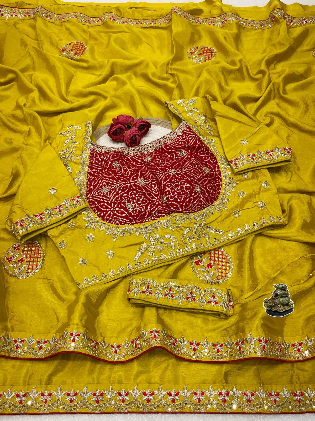 Pure Silk Designer Saree
