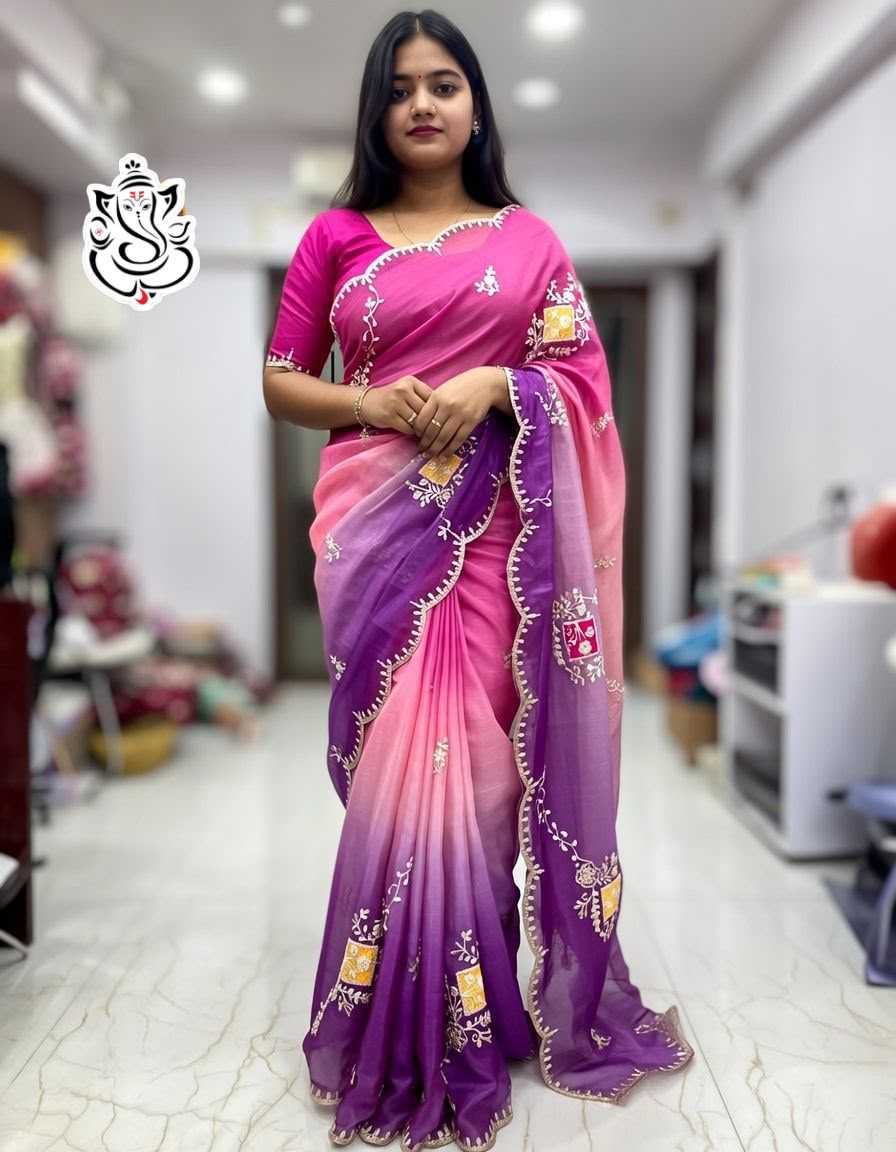 Amritha Crush Silk Party Wear Saree
