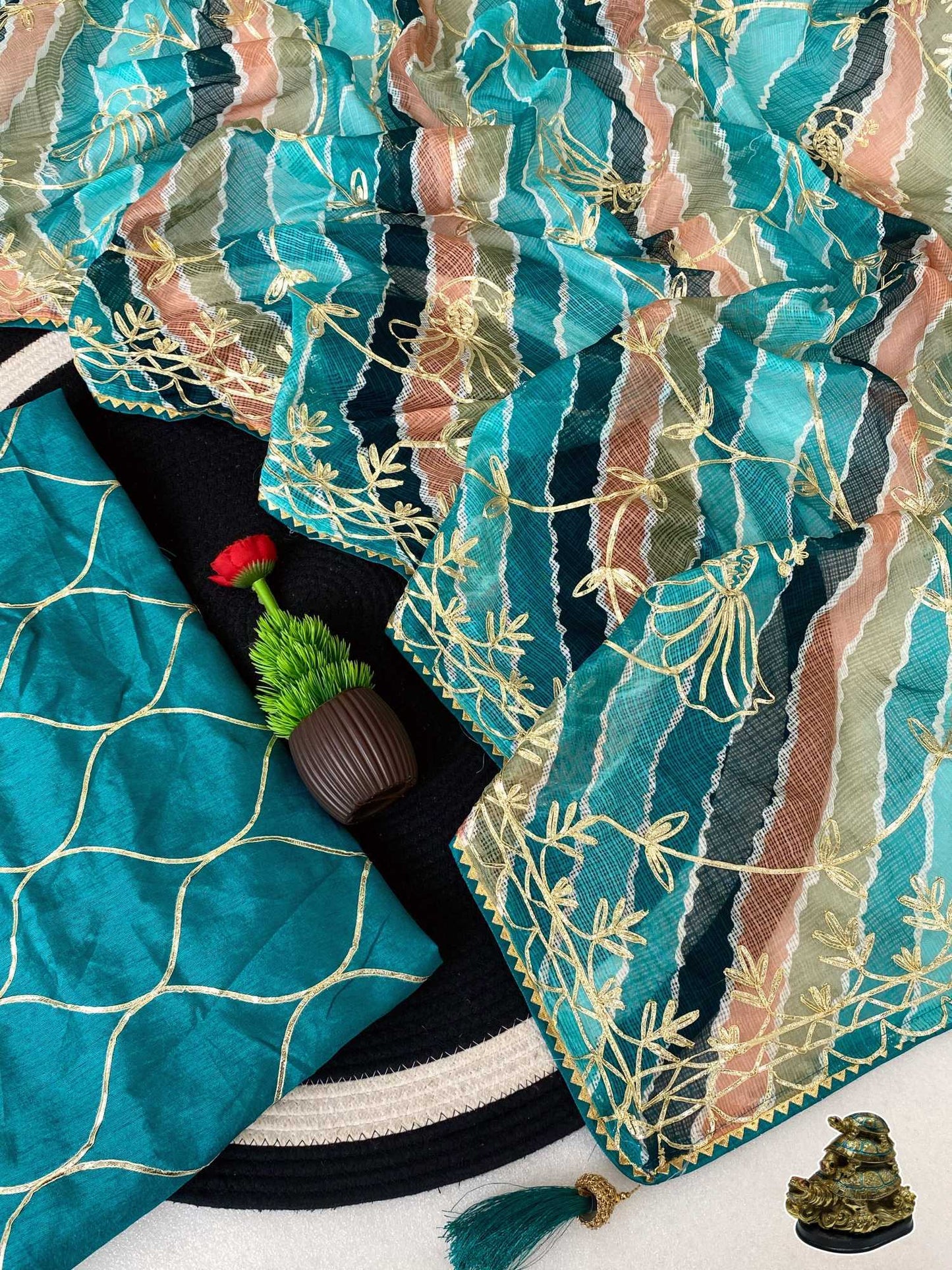Kota Silk Kora Saree