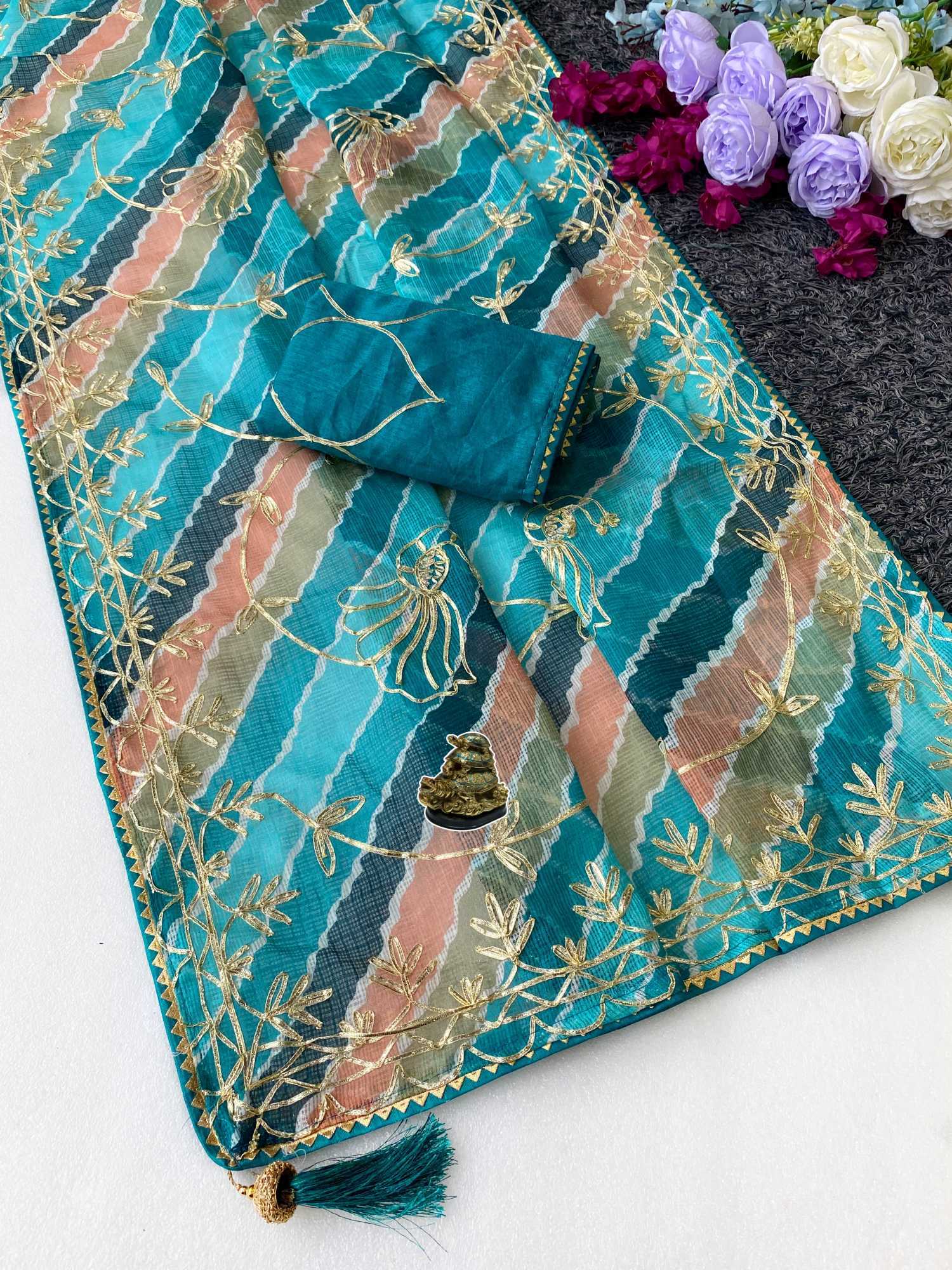 Kota Silk Kora Saree