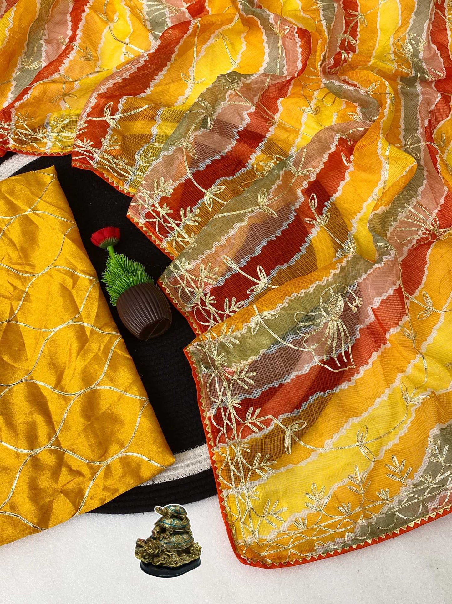 Kota Silk Kora Saree