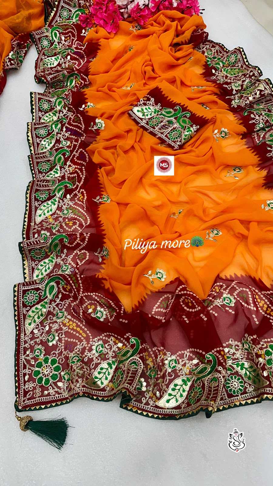 Ananya Georgette Saree
