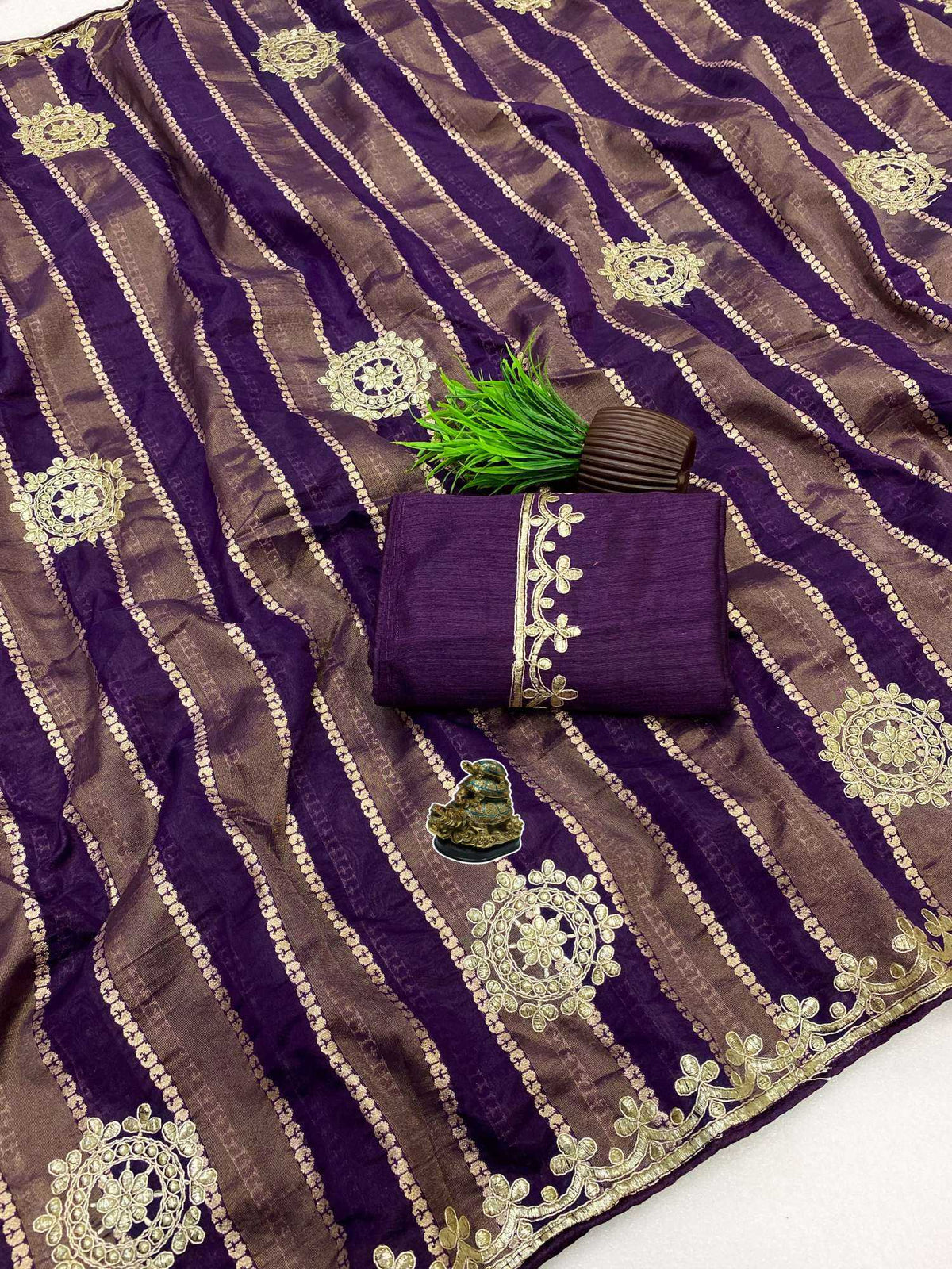 Anayika Tissue Designer Saree
