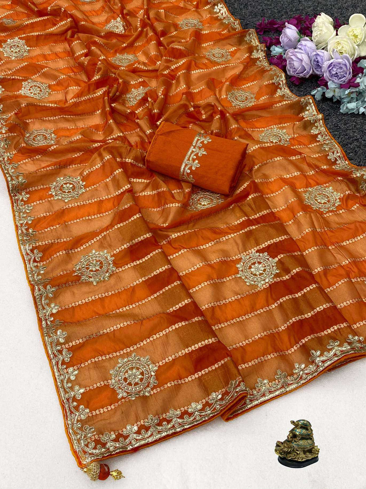 Anayika Tissue Designer Saree
