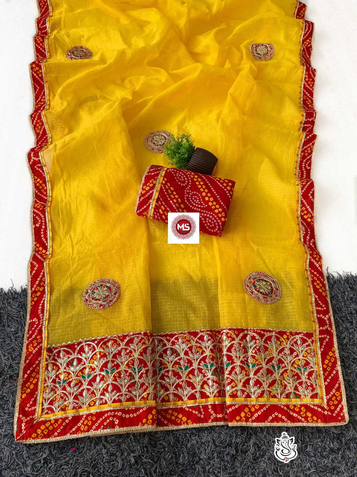 Anisha Soft Cotton Silk Traditional Saree