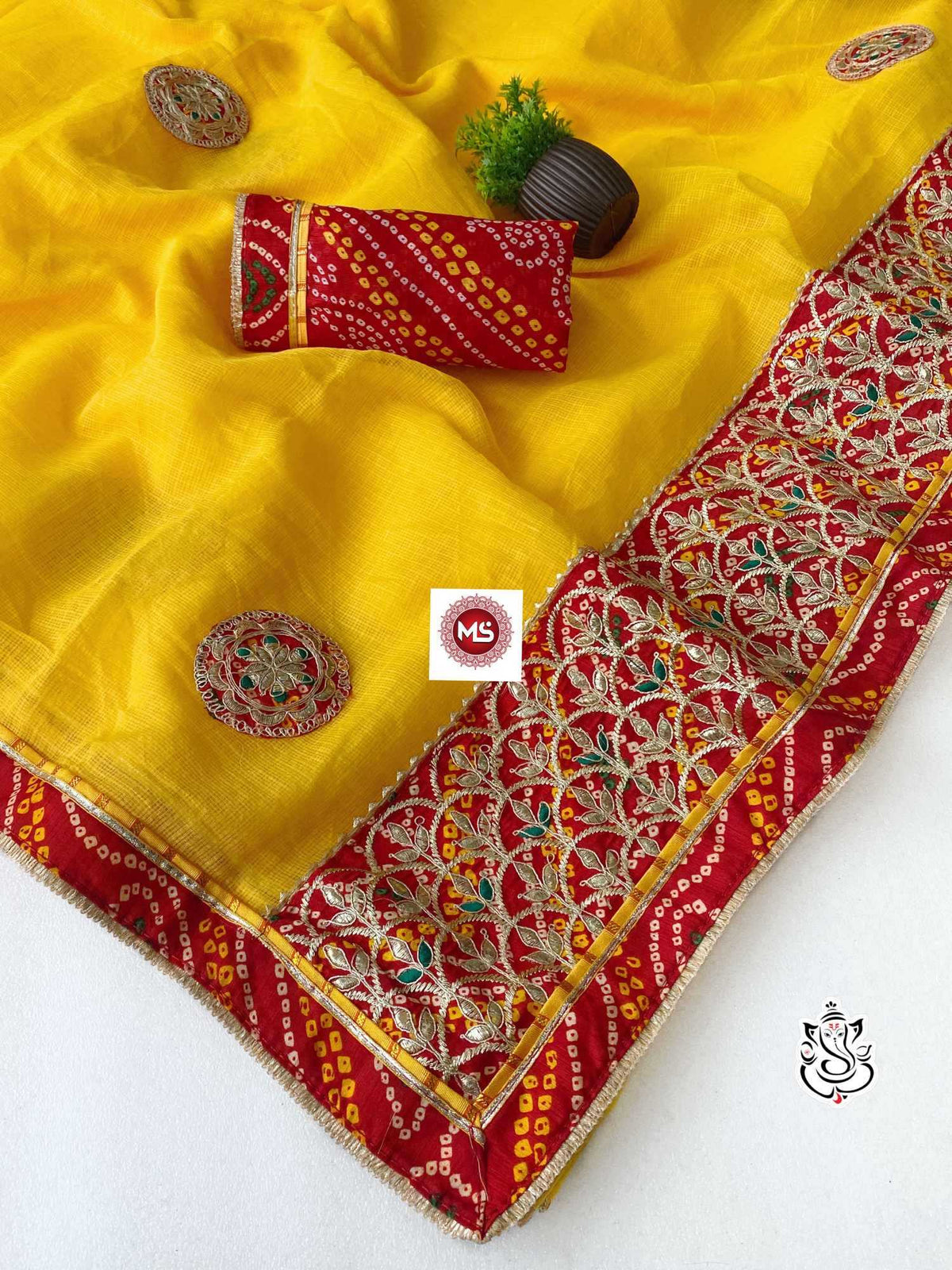 Anisha Soft Cotton Silk Traditional Saree