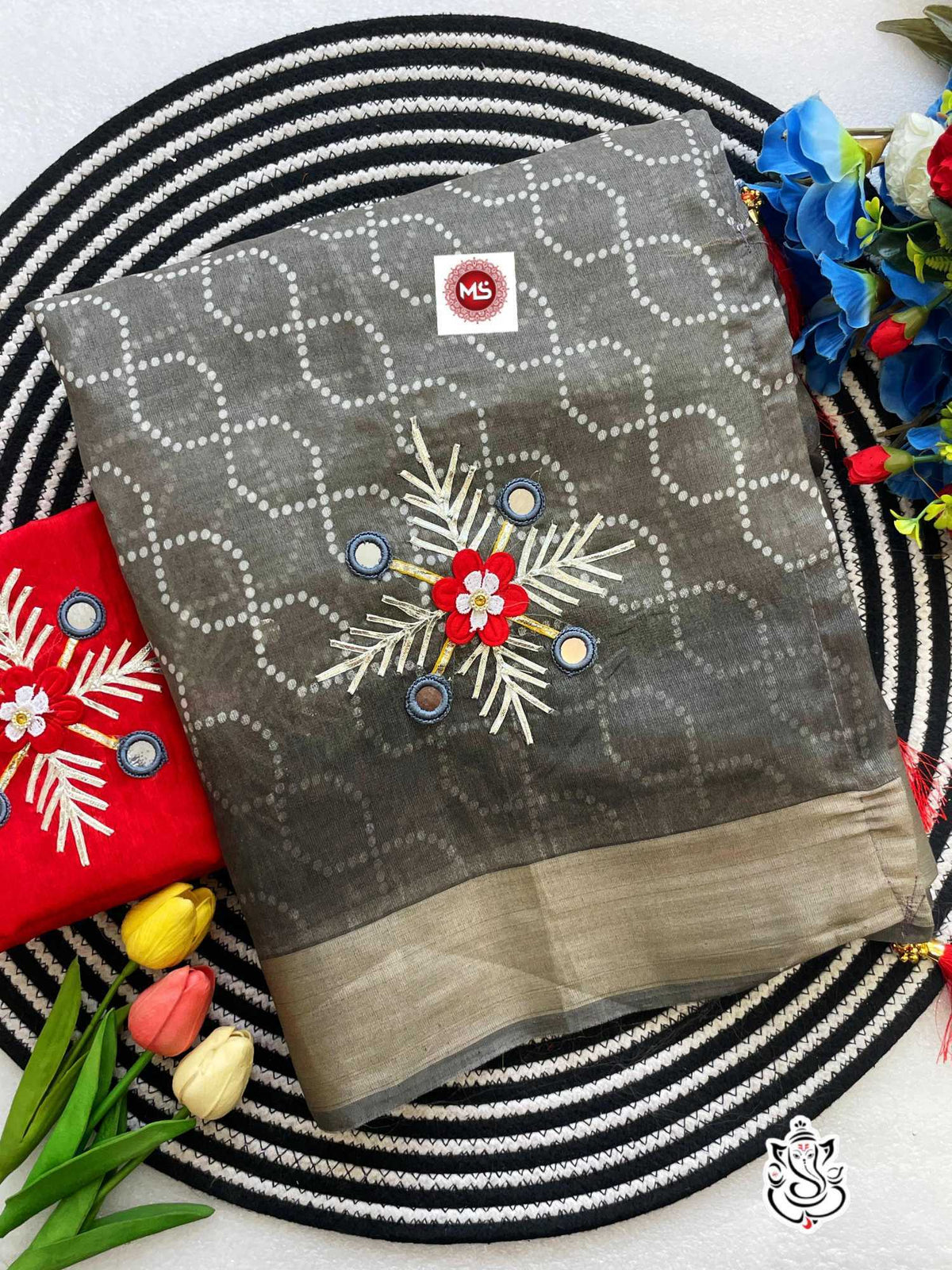 Anjushree Cotton Butta Saree