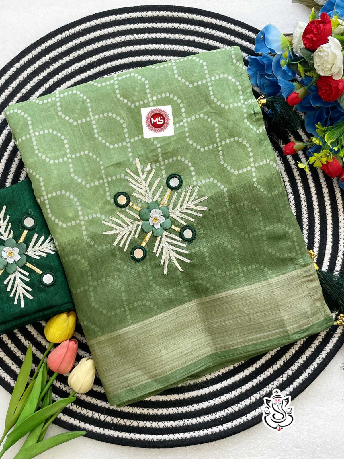Anjushree Cotton Butta Saree