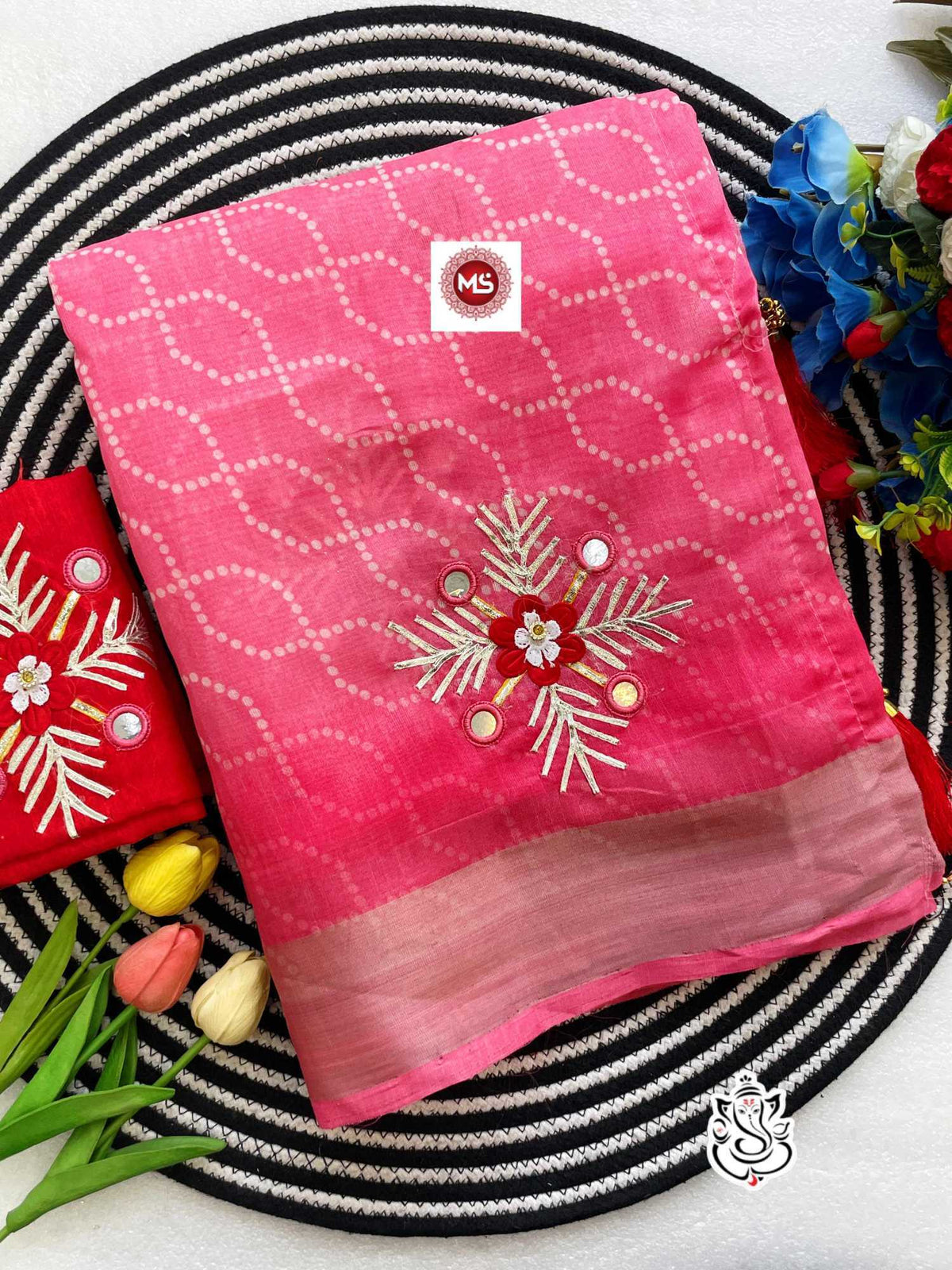 Anjushree Cotton Butta Saree