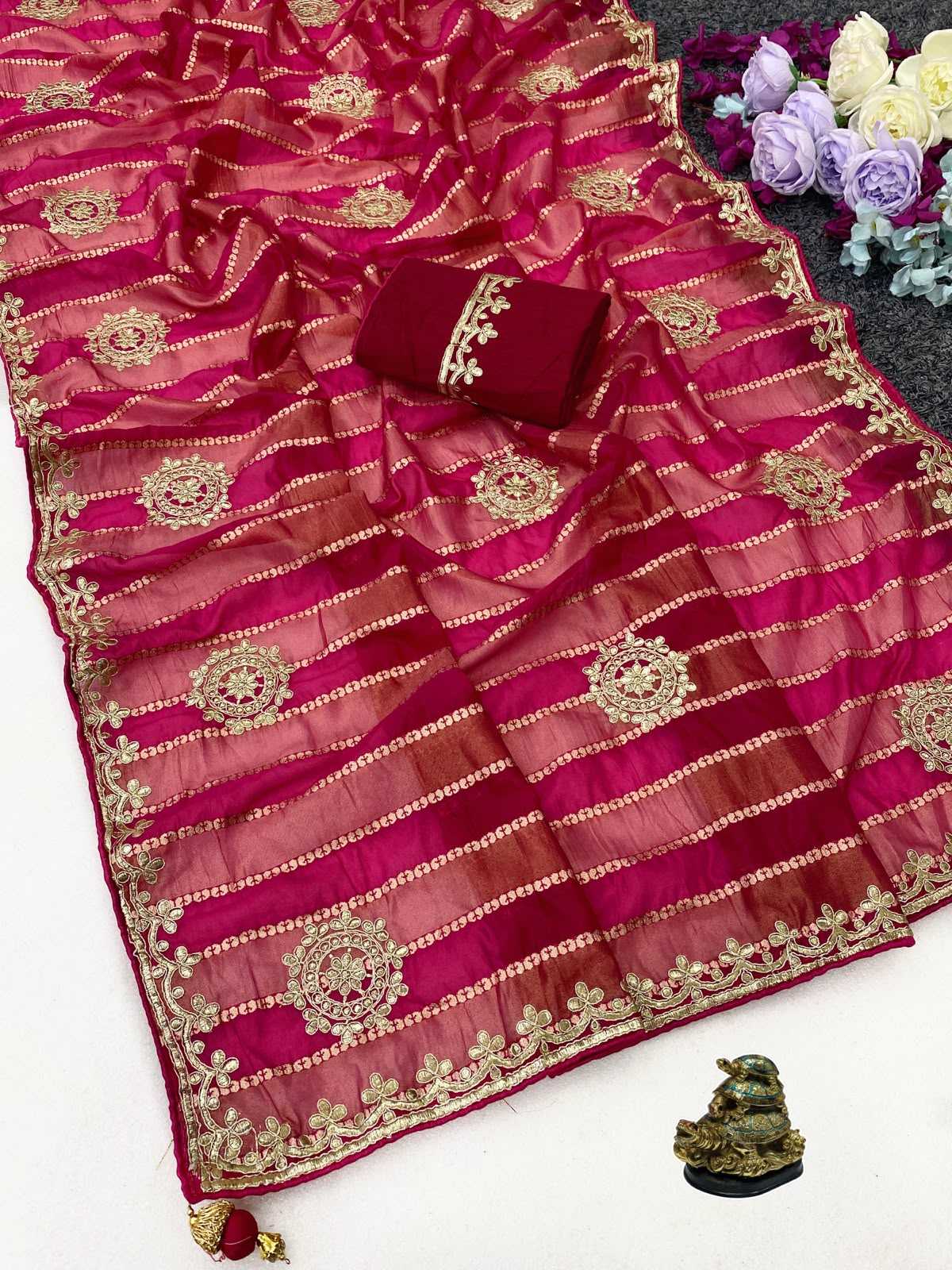 Anuragini Tissue Designer Saree