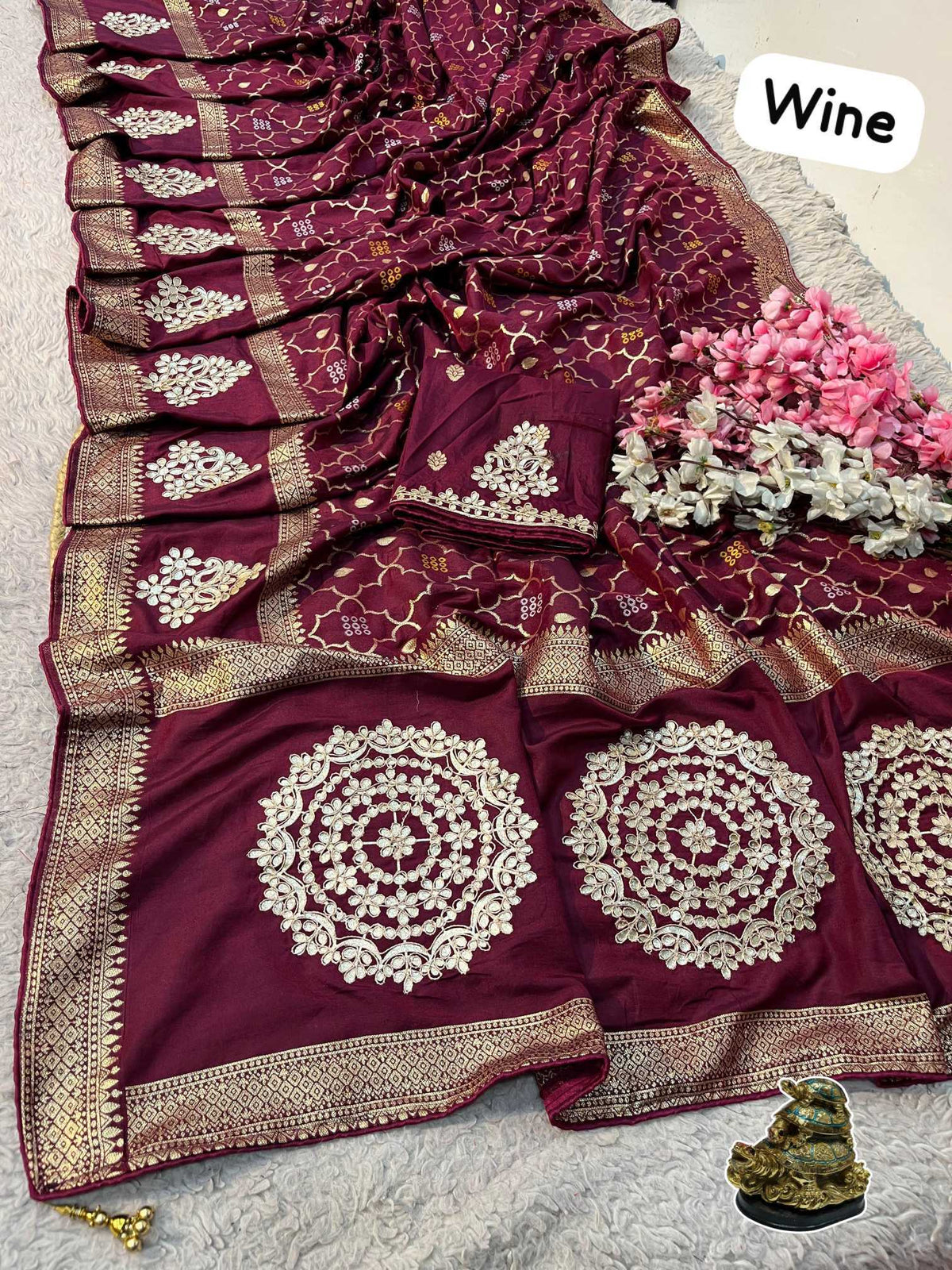 Anushka Viscose Designer Saree