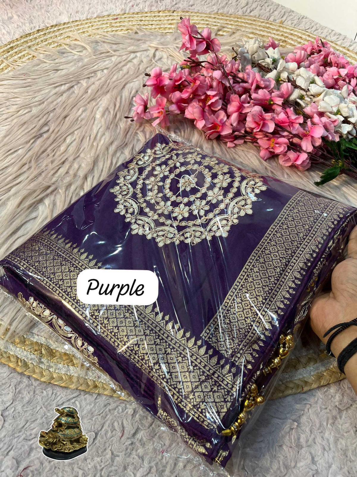 Anushka Viscose Designer Saree
