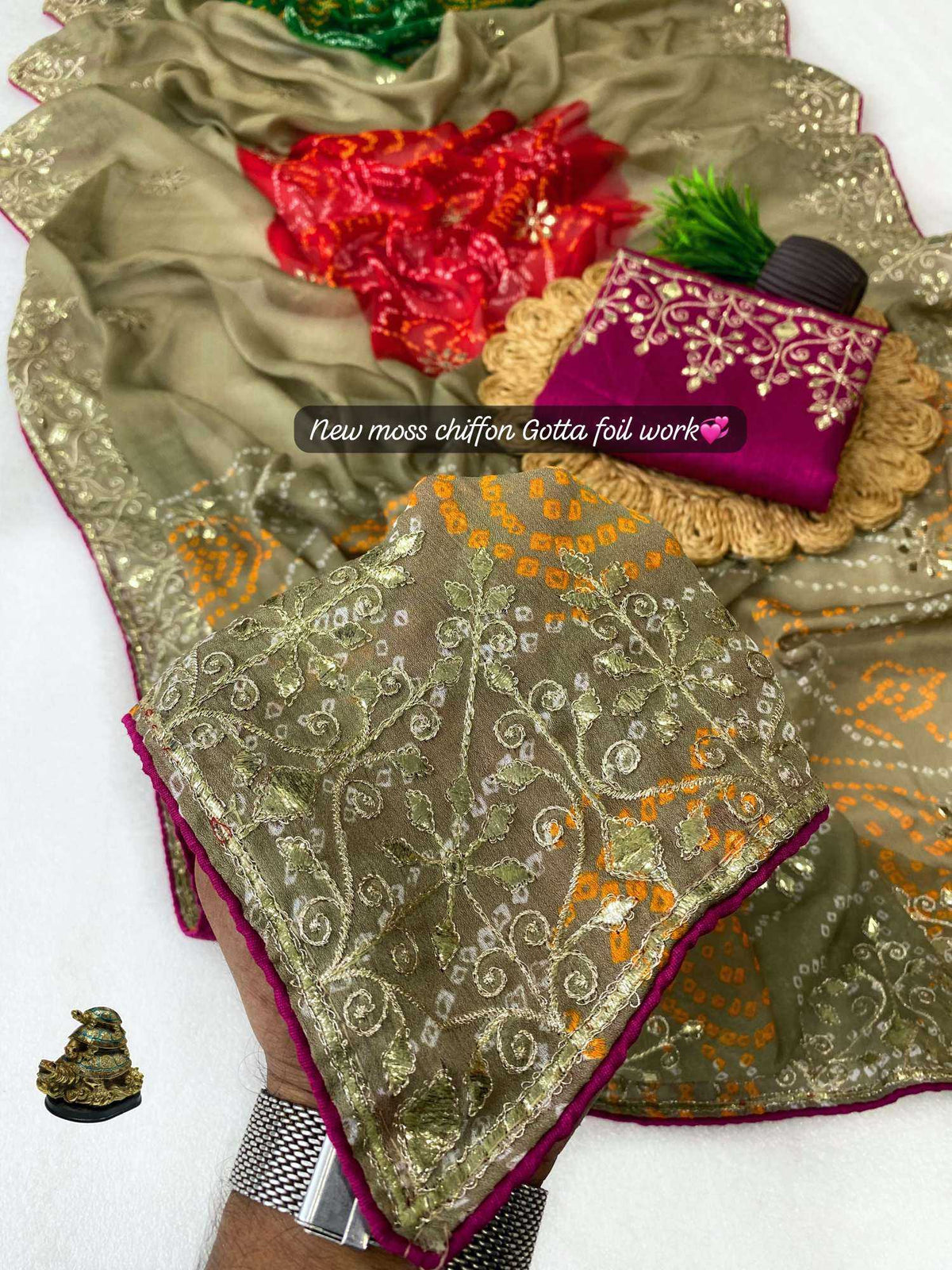 Anvesha Chiffon Designer Saree