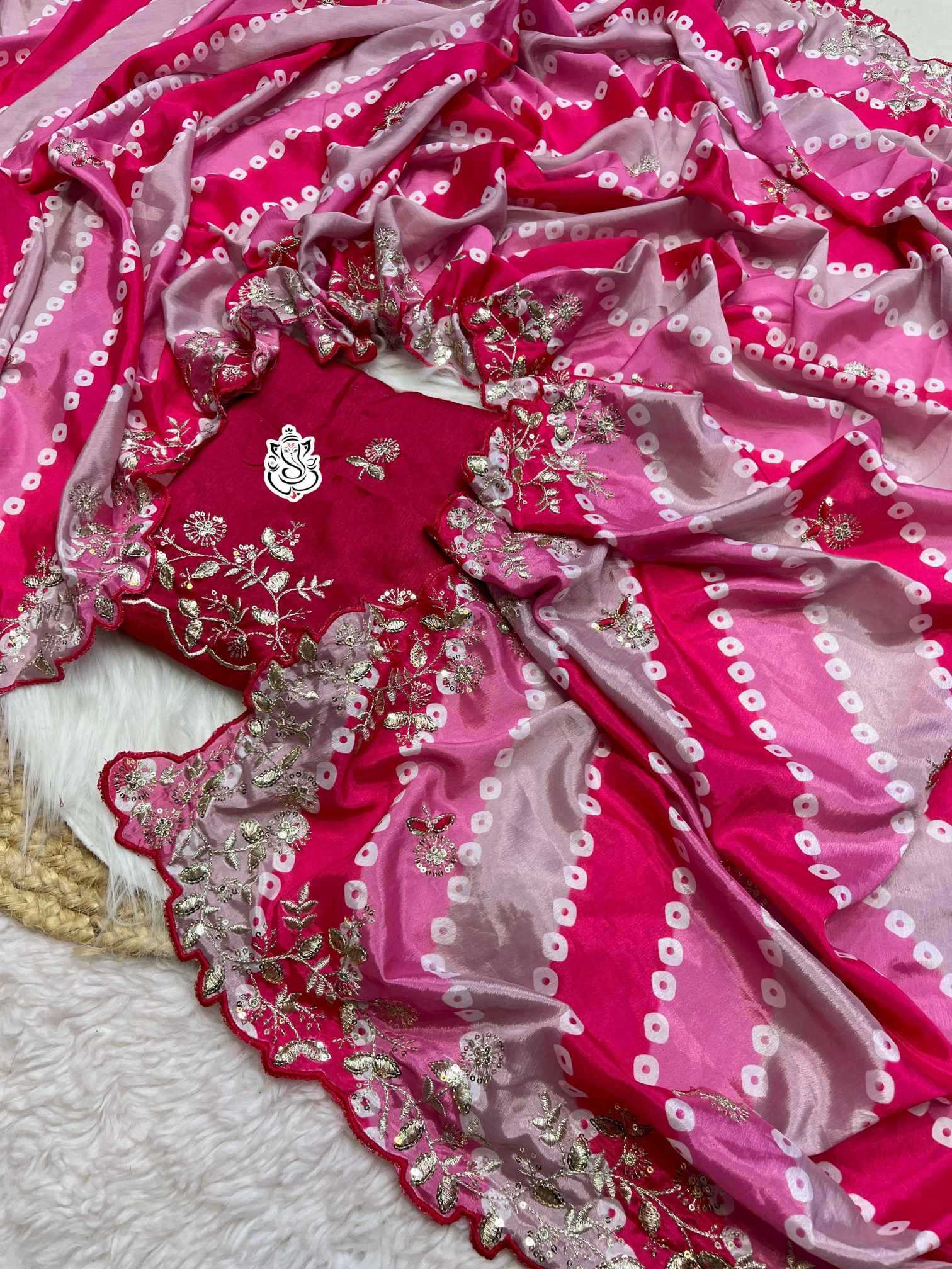 Chinon Silk Soft Saree