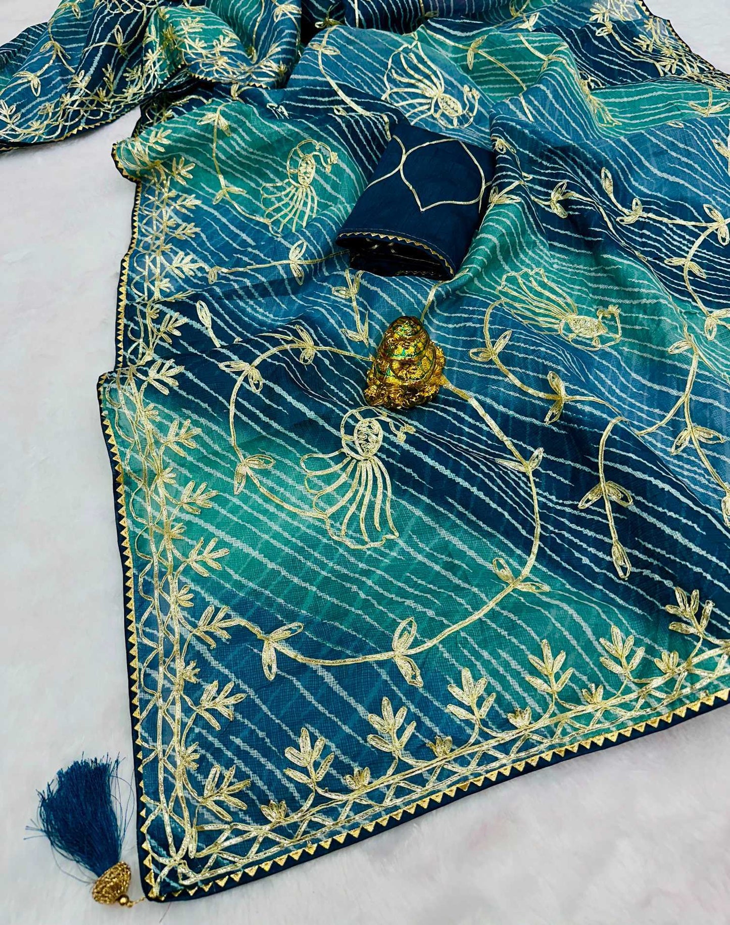 Kota Silk Kora Saree