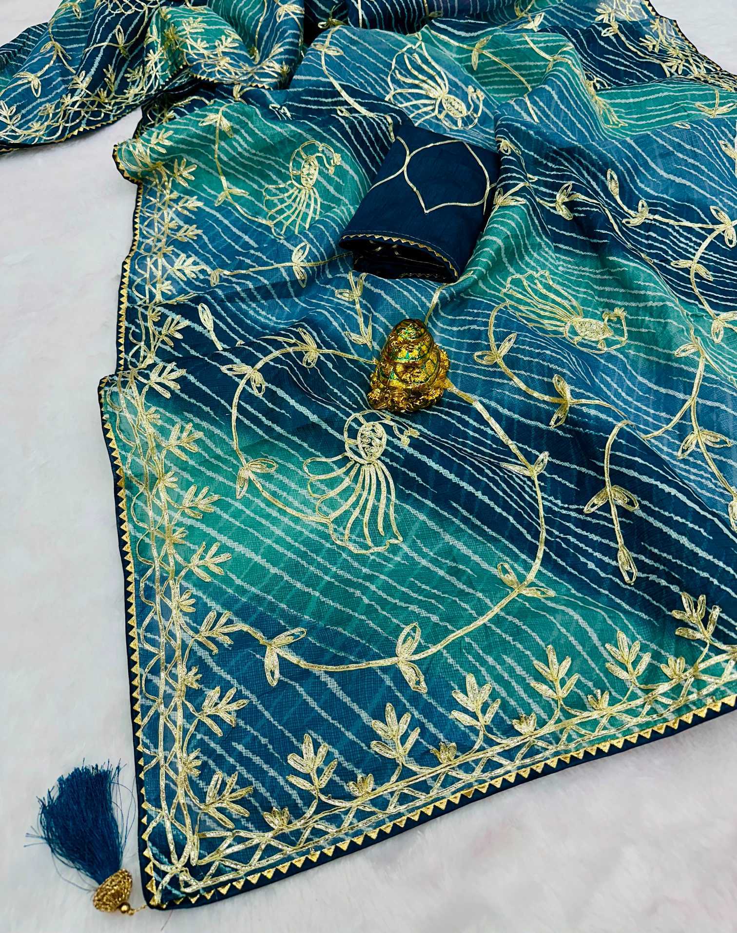 Kota Silk Kora Saree