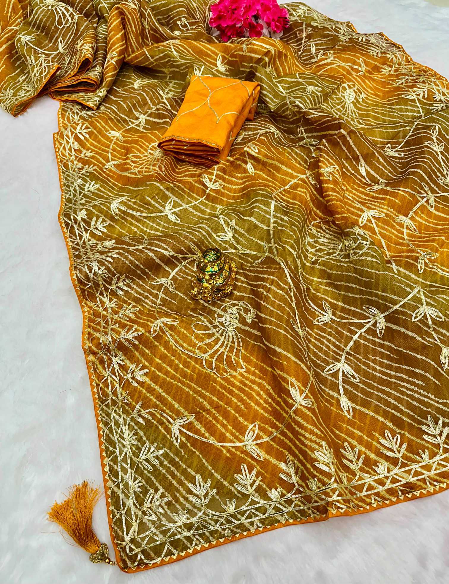 Kota Silk Kora Saree