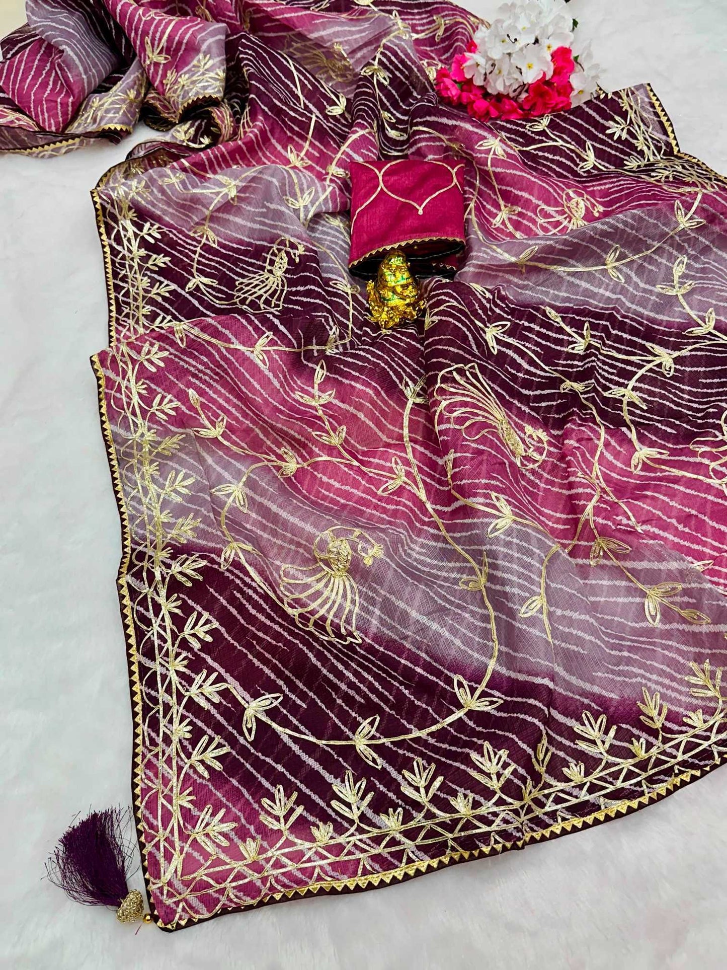 Kota Silk Kora Saree