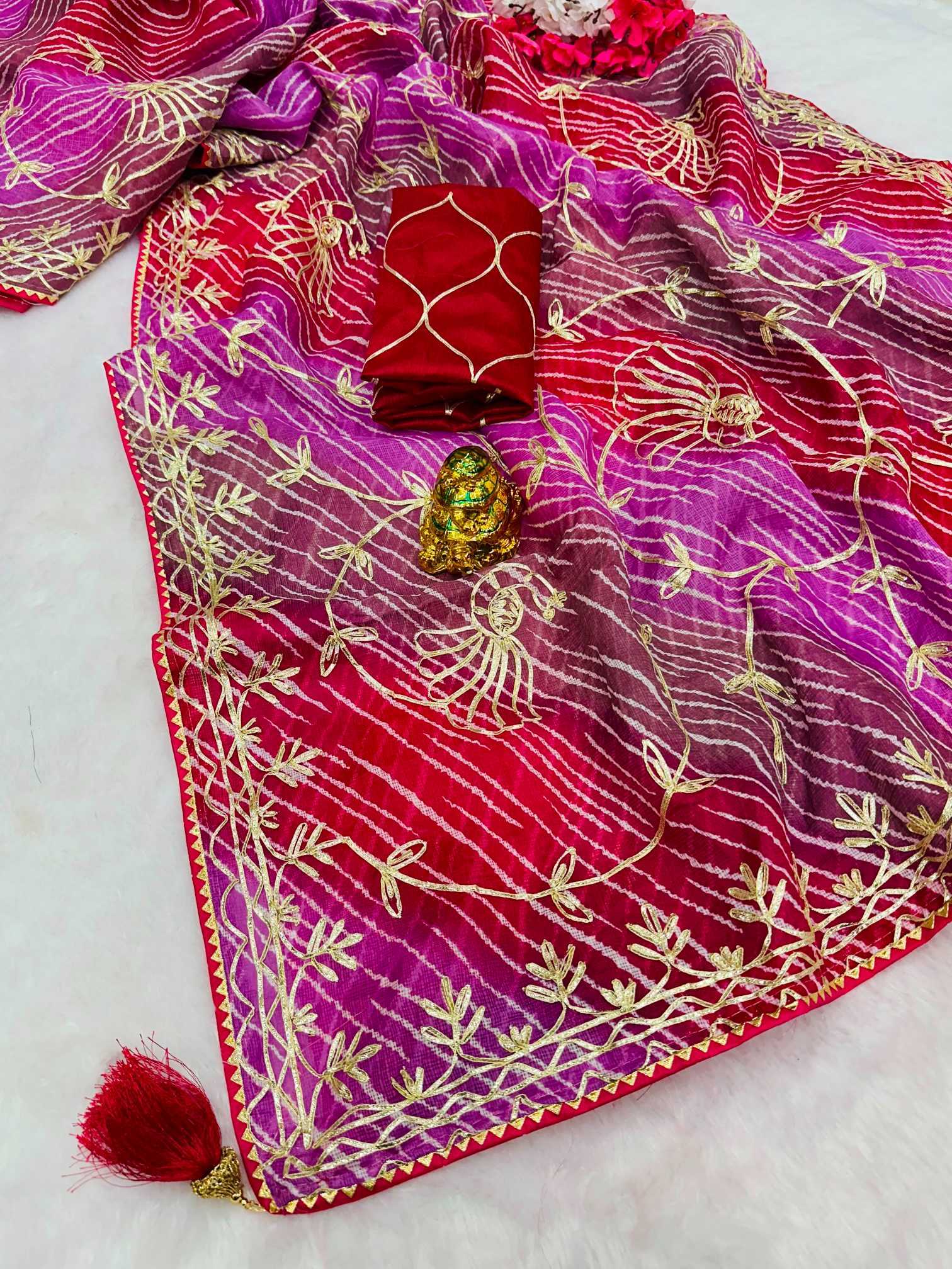 Kota Silk Kora Saree