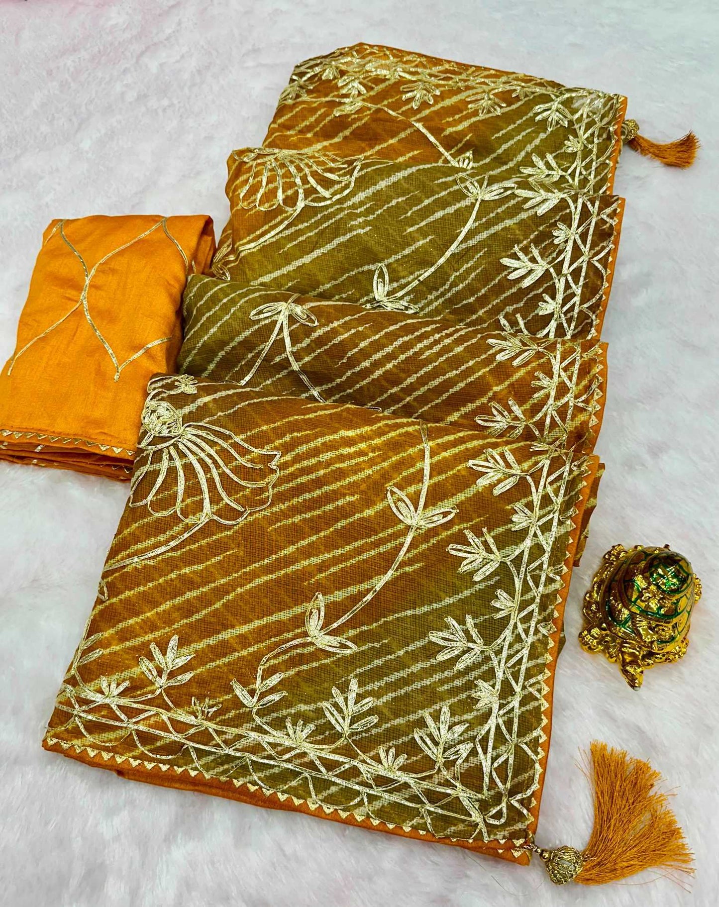 Kota Silk Kora Saree