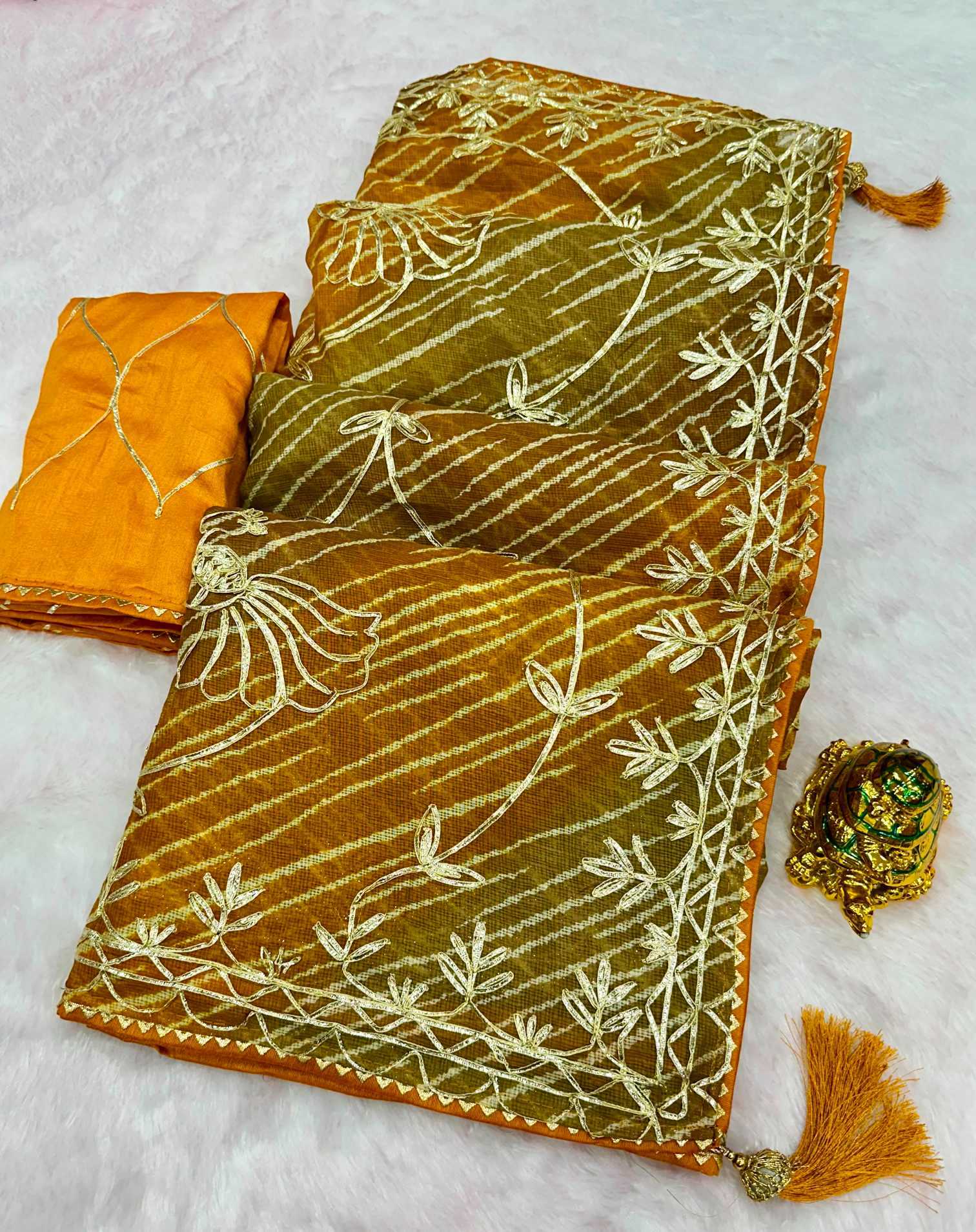 Kota Silk Kora Saree