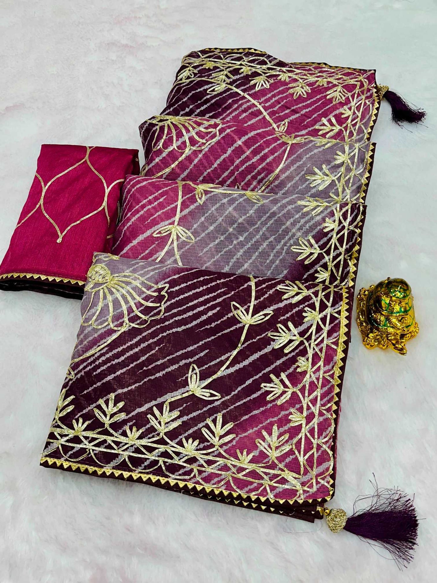Kota Silk Kora Saree