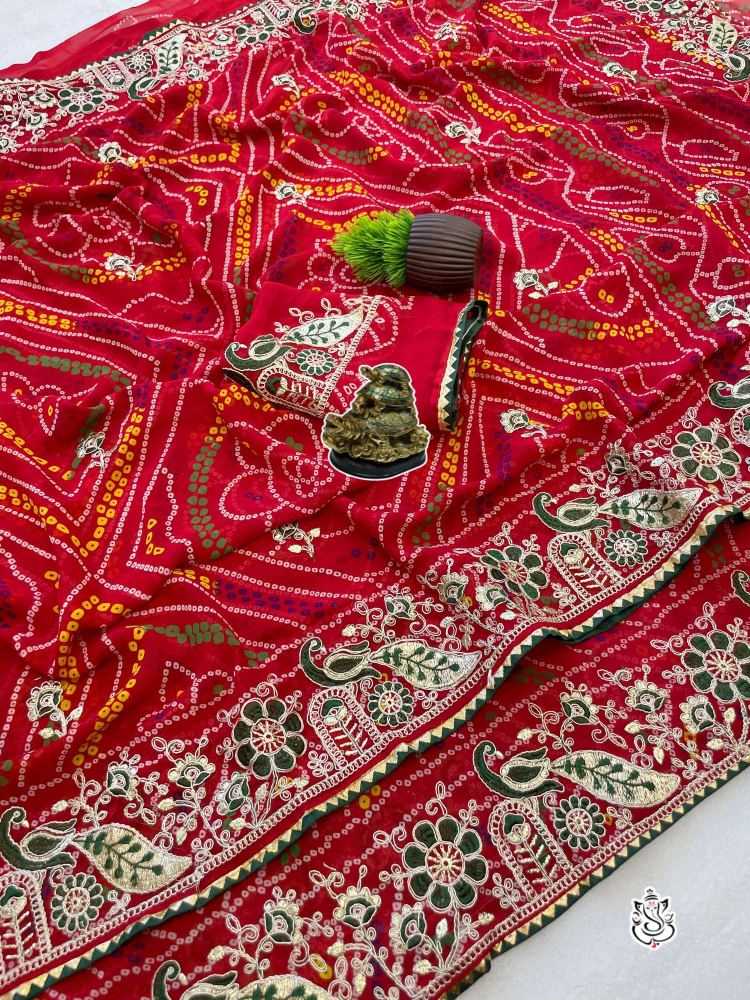 Aradhika Georgette Saree