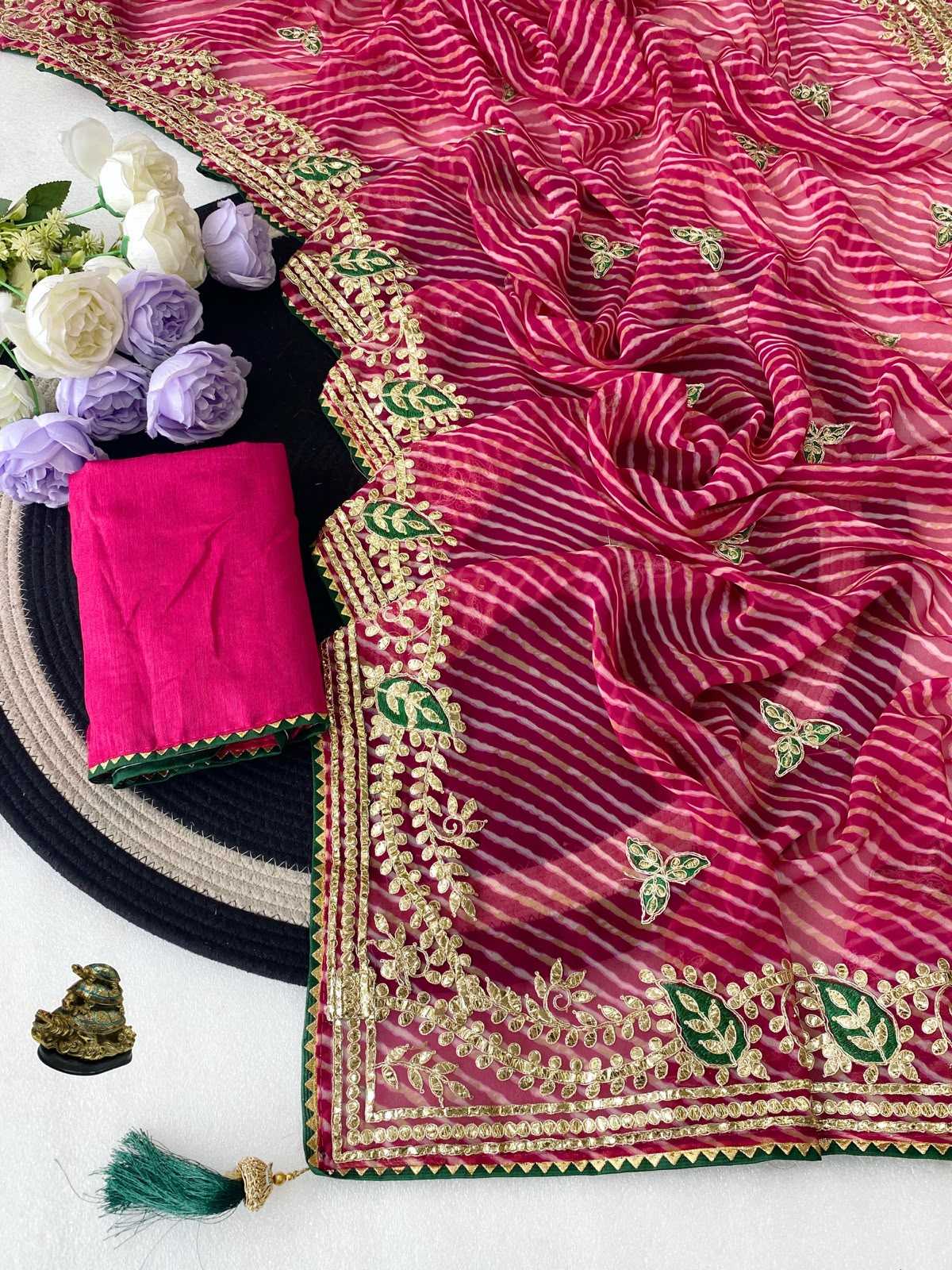 Aranyika Georgette Designer Saree