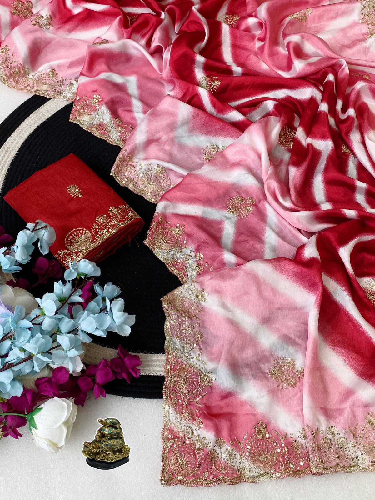 Chinon Silk Soft Saree