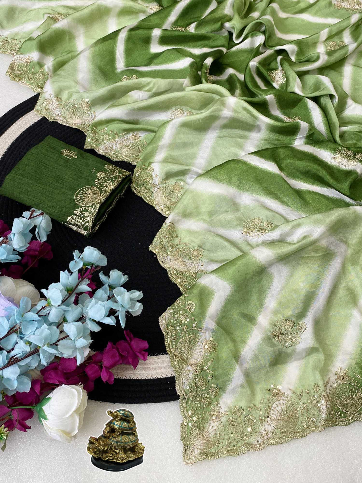 Chinon Silk Soft Saree