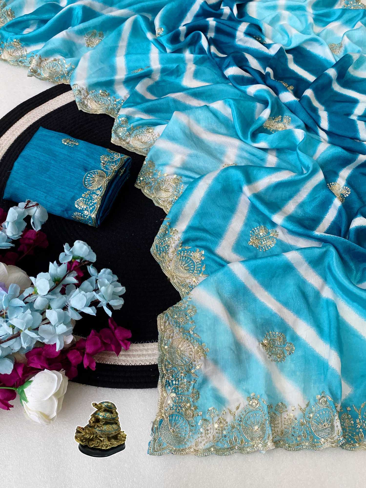 Chinon Silk Soft Saree