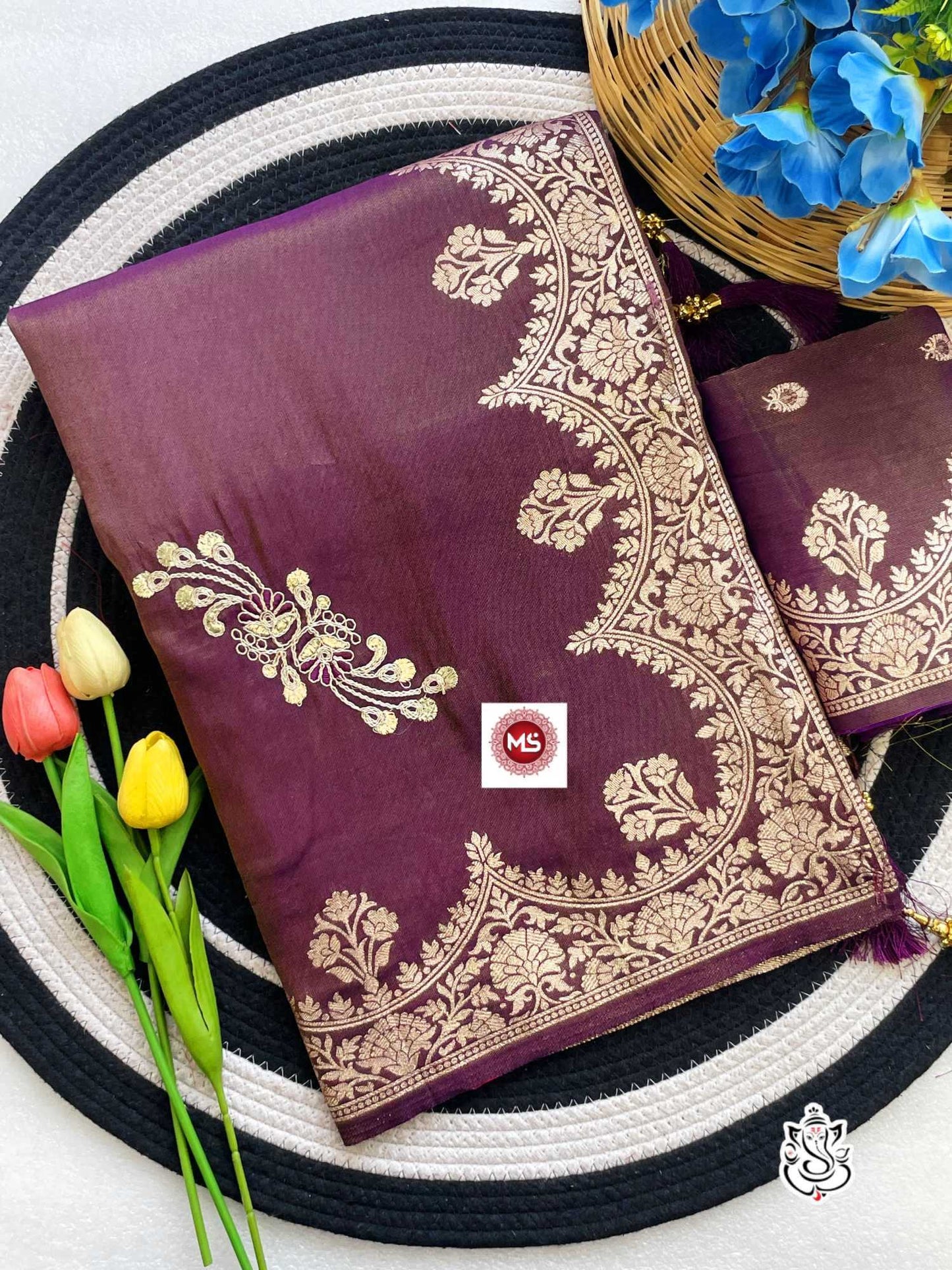 Viscose Tant Saree