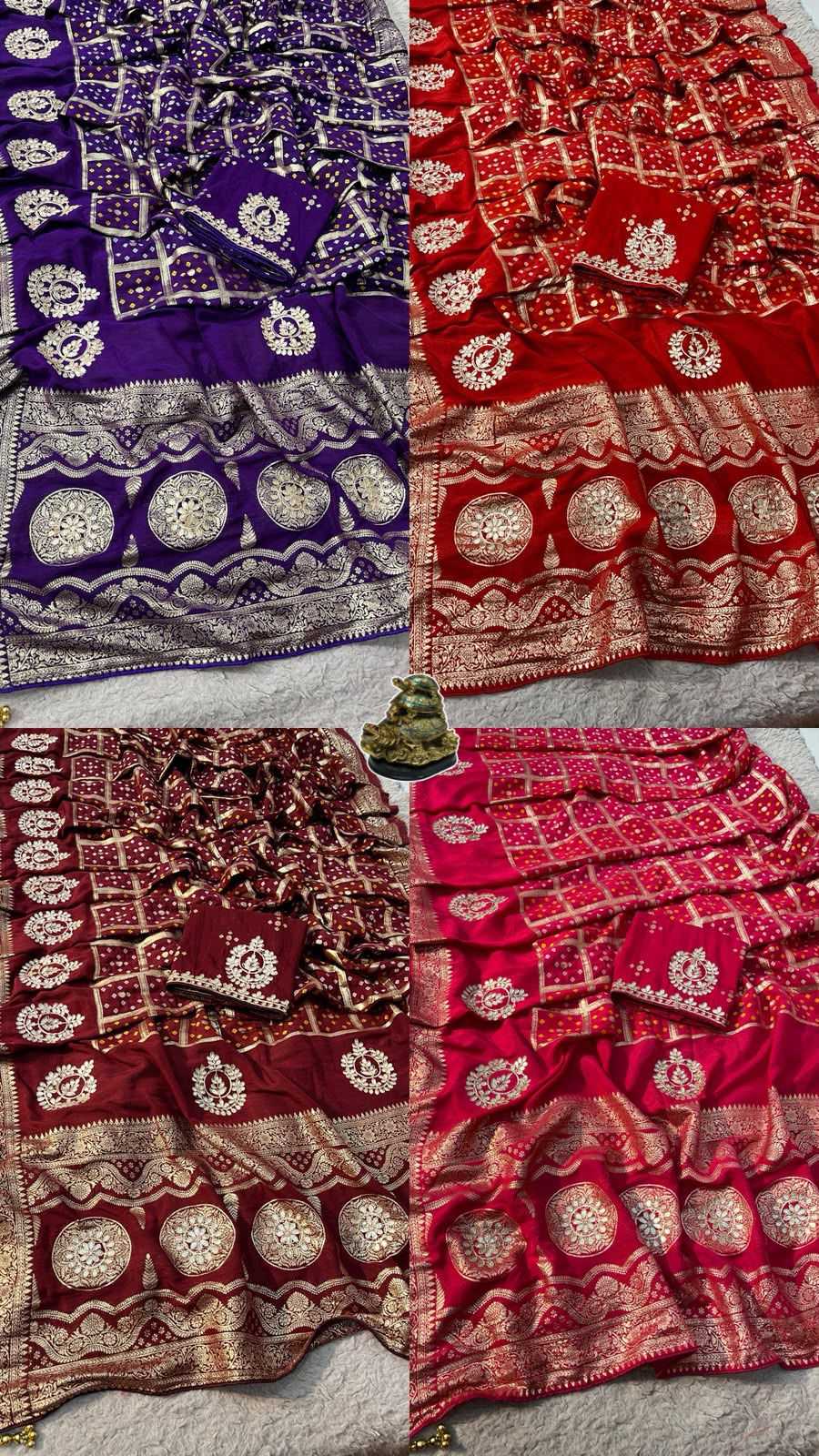 Avantika Viscose Gota Patti Saree