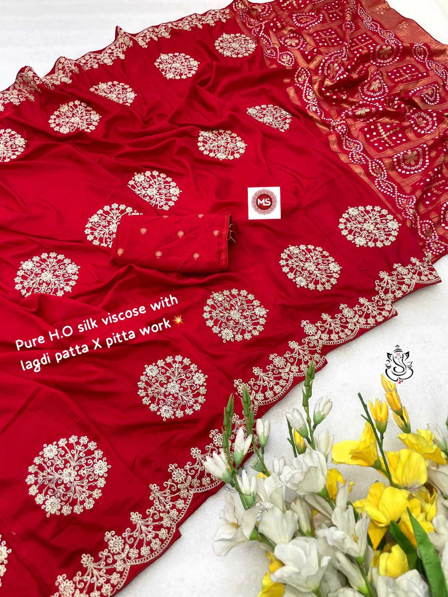 Pure Silk Brocade Saree