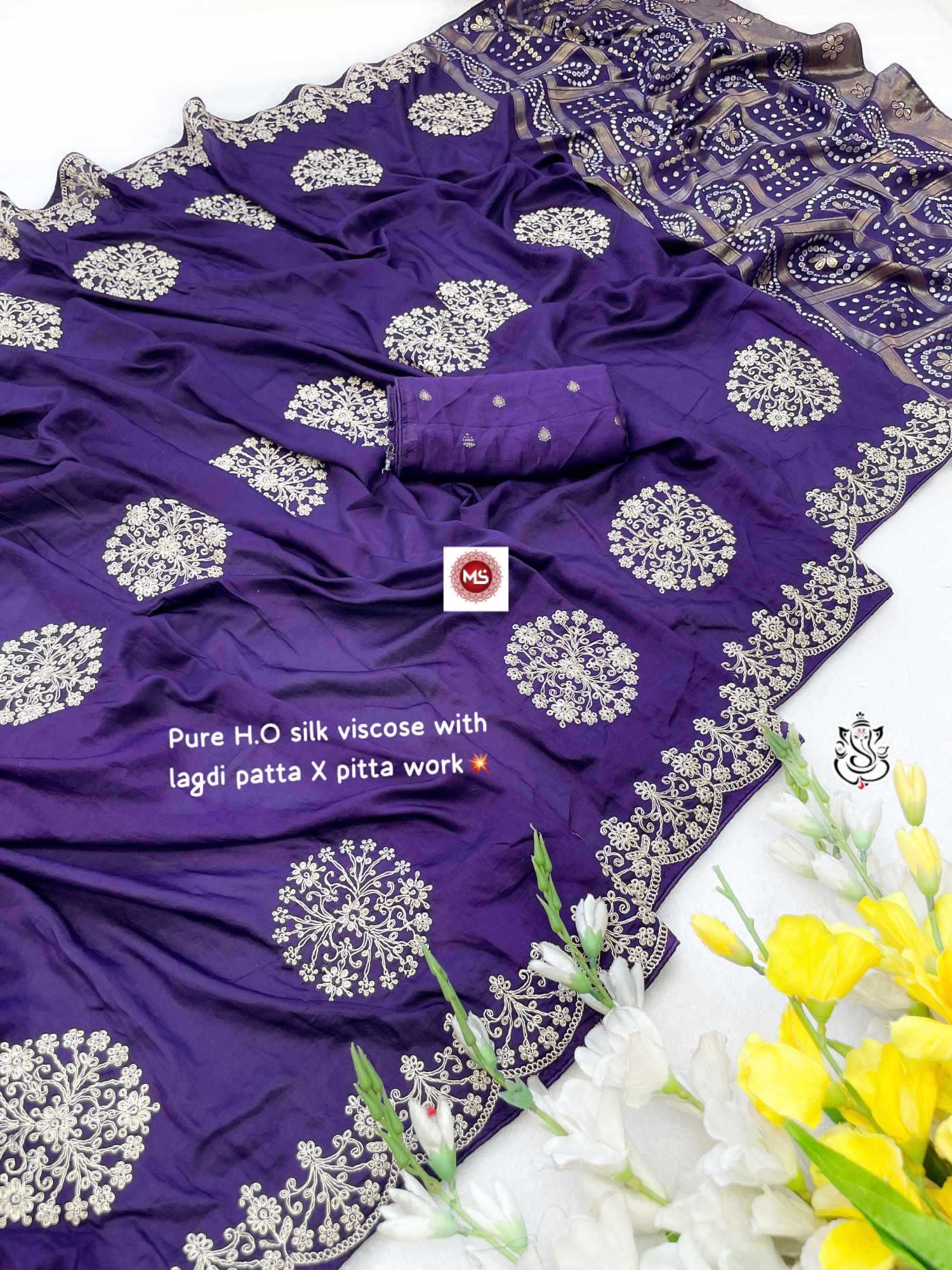 Pure Silk Brocade Saree