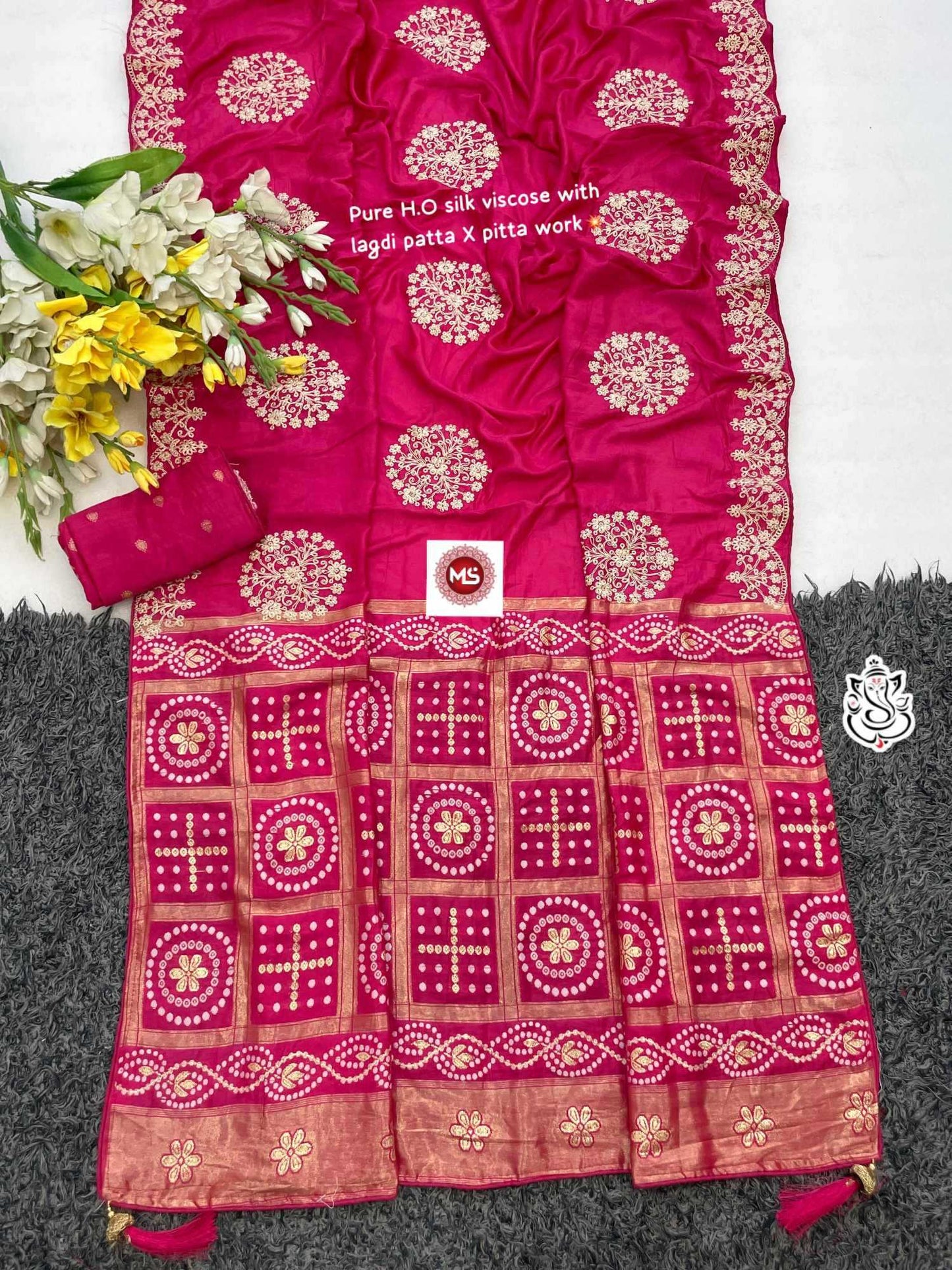 Pure Silk Brocade Saree
