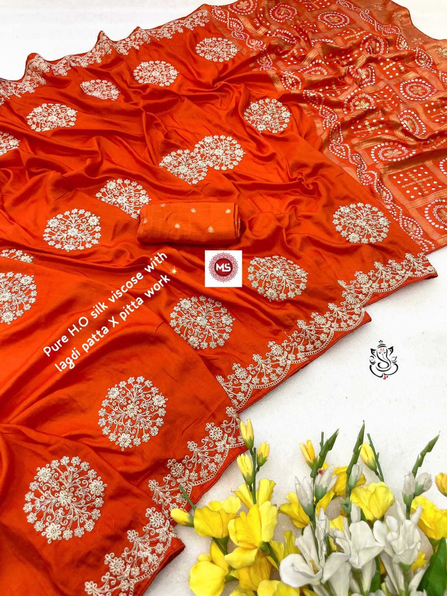 Pure Silk Brocade Saree