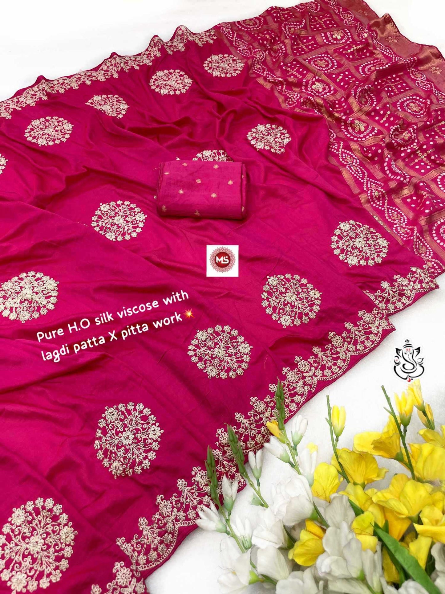 Pure Silk Brocade Saree