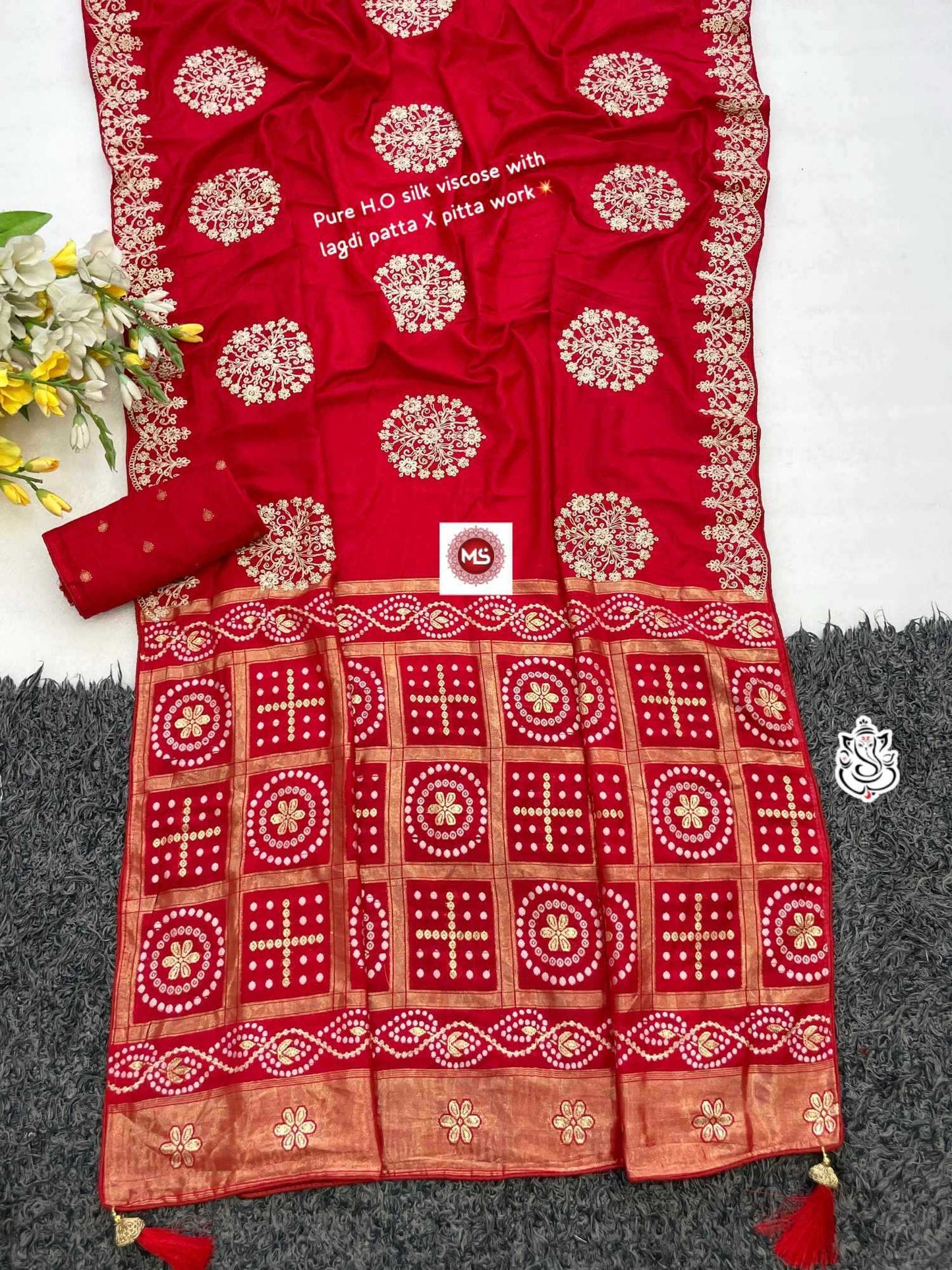Pure Silk Brocade Saree